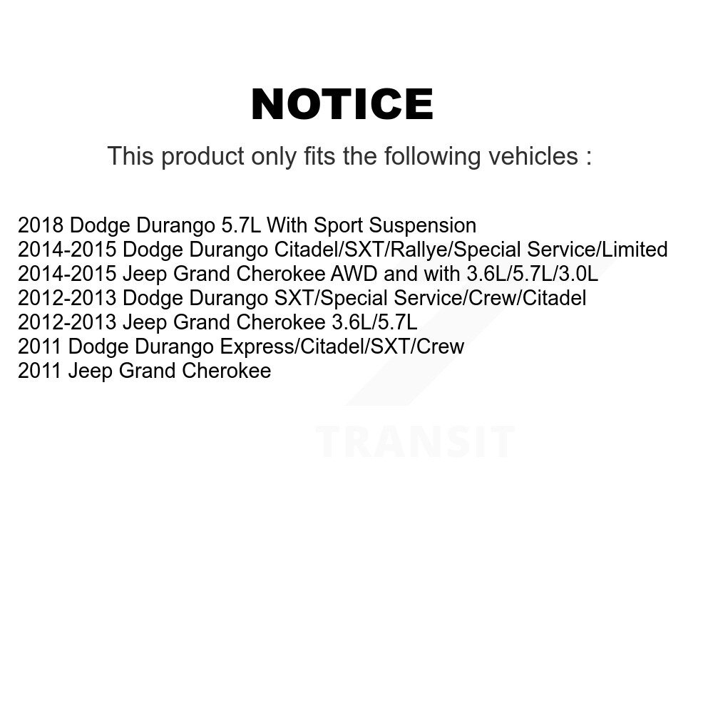 Top Quality - 72-K750579 - Suspension Stabilizer Bar Link Kit