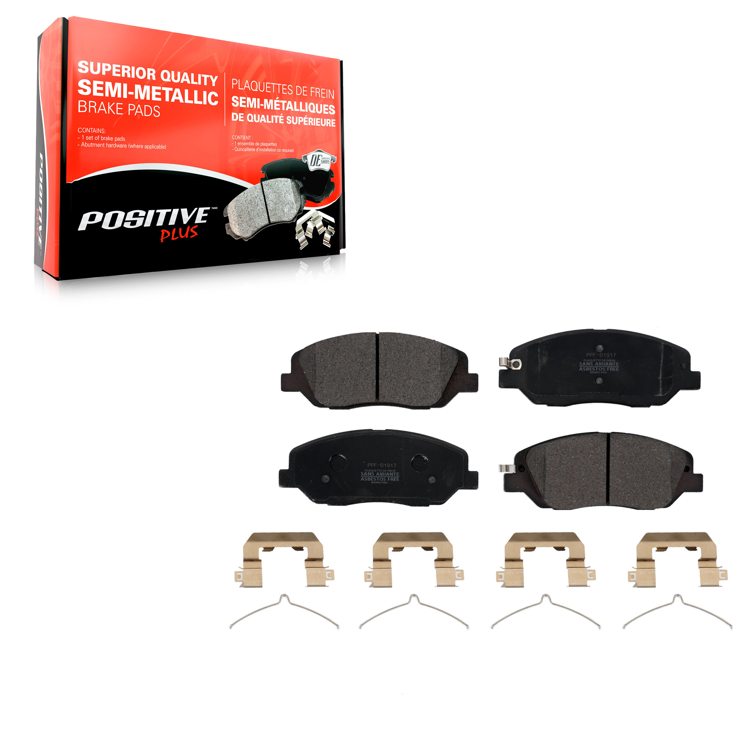 Semi-Metallic Brake Pads