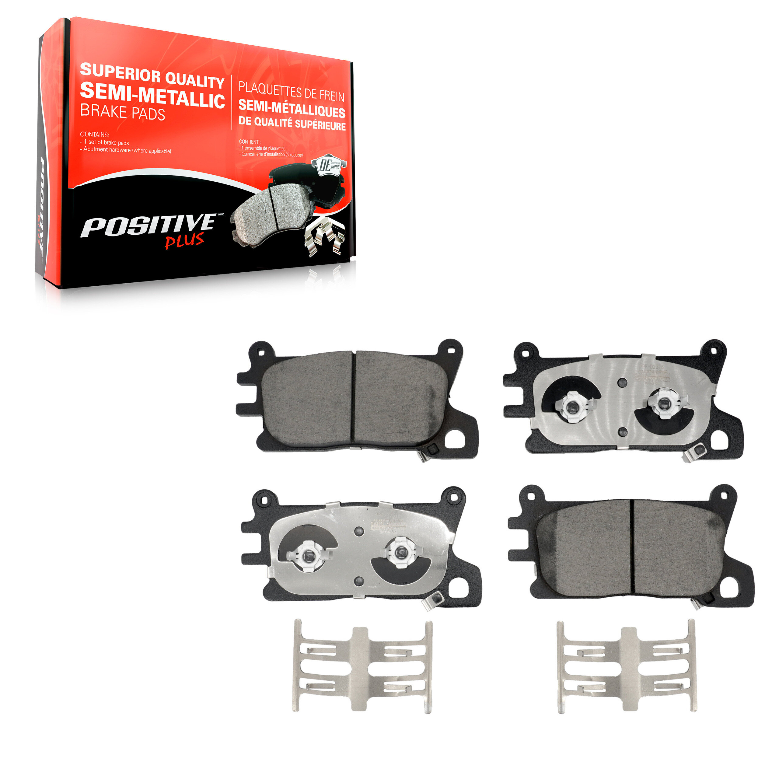 Semi-Metallic Brake Pads
