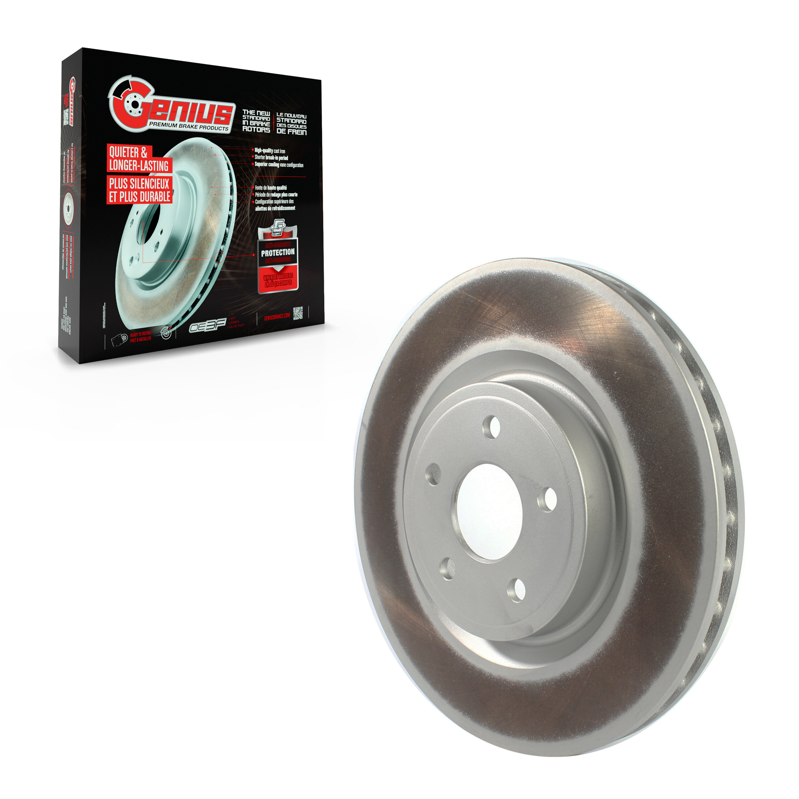 Coated Disc Brake Rotor