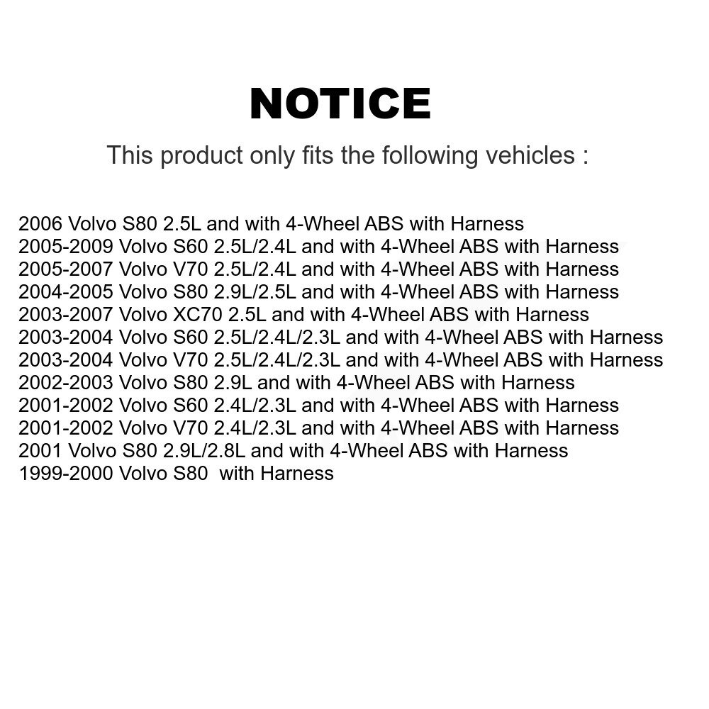 Mpulse - SEN-2ABS0068 - ABS Wheel Speed Sensor