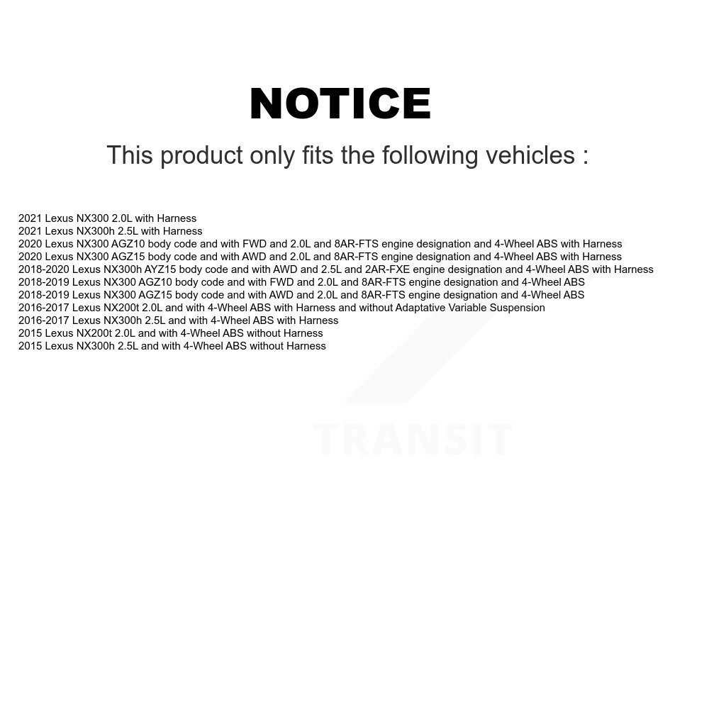 Mpulse - SEN-2ABS3231 - ABS Wheel Speed Sensor