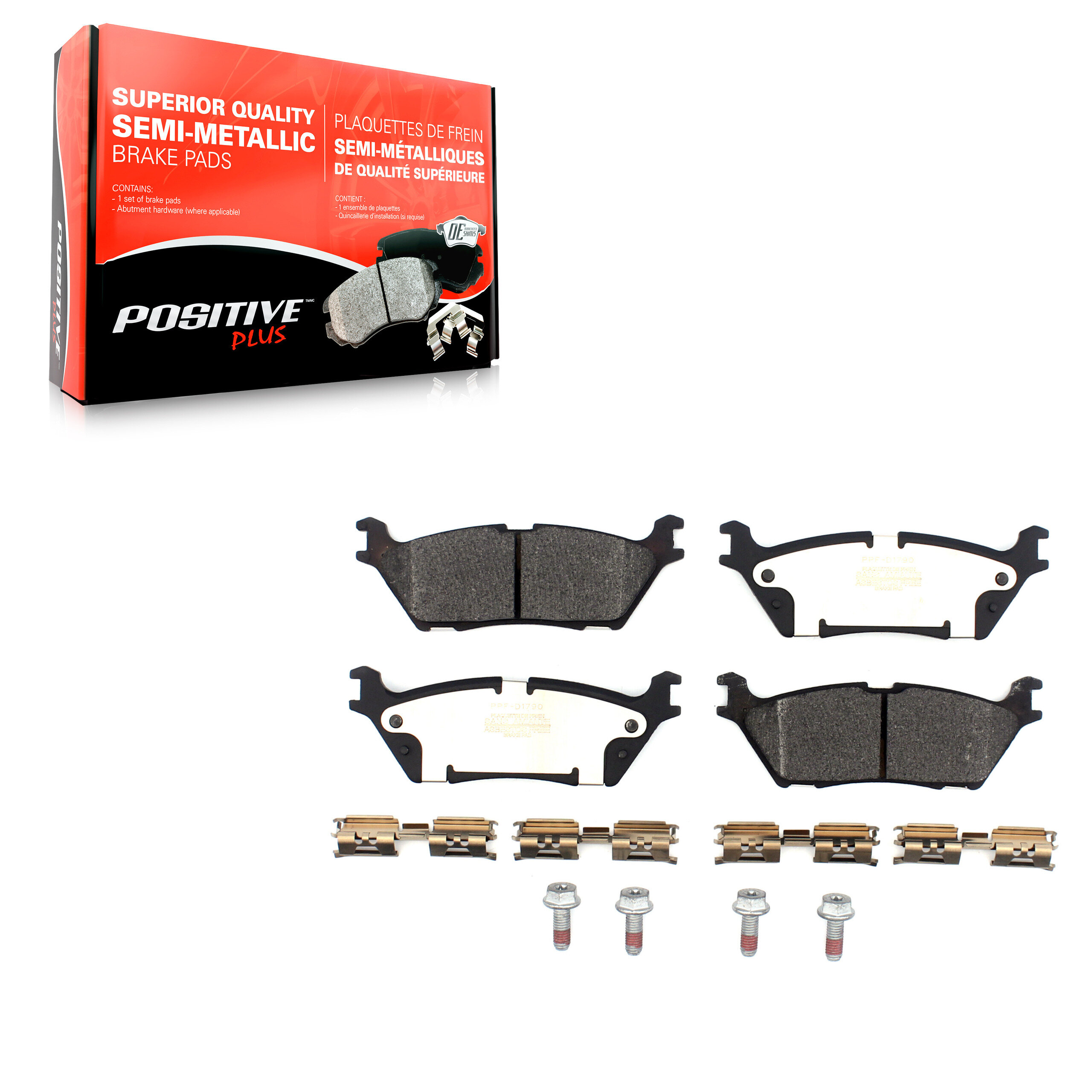 Semi-Metallic Brake Pads