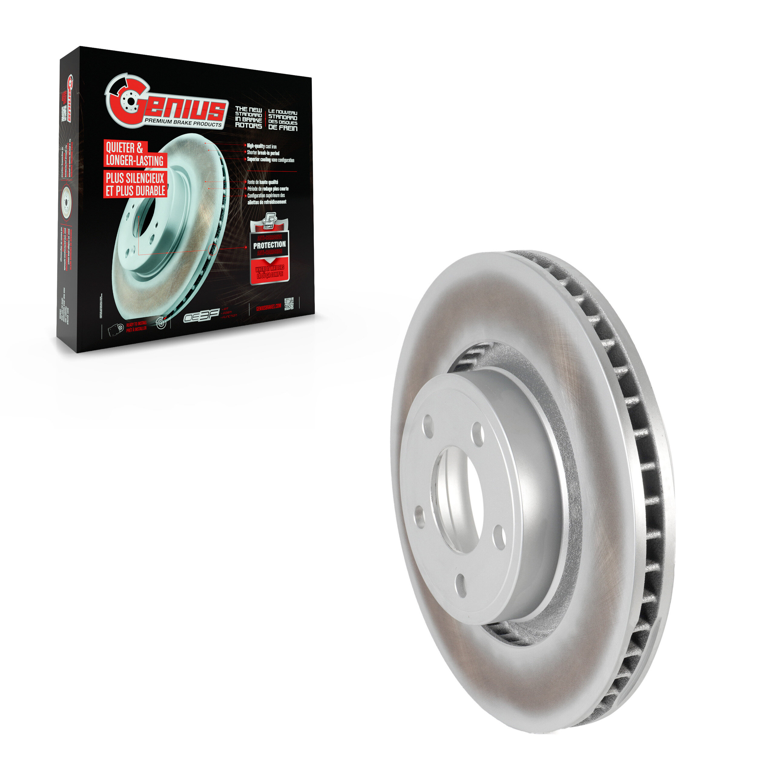 Coated Disc Brake Rotor