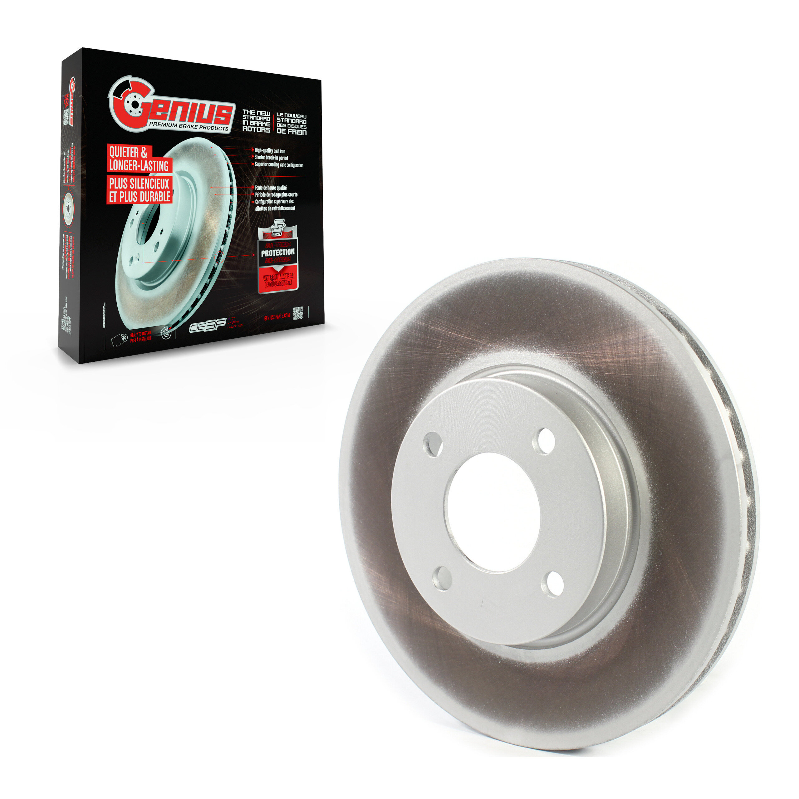 Coated Disc Brake Rotor