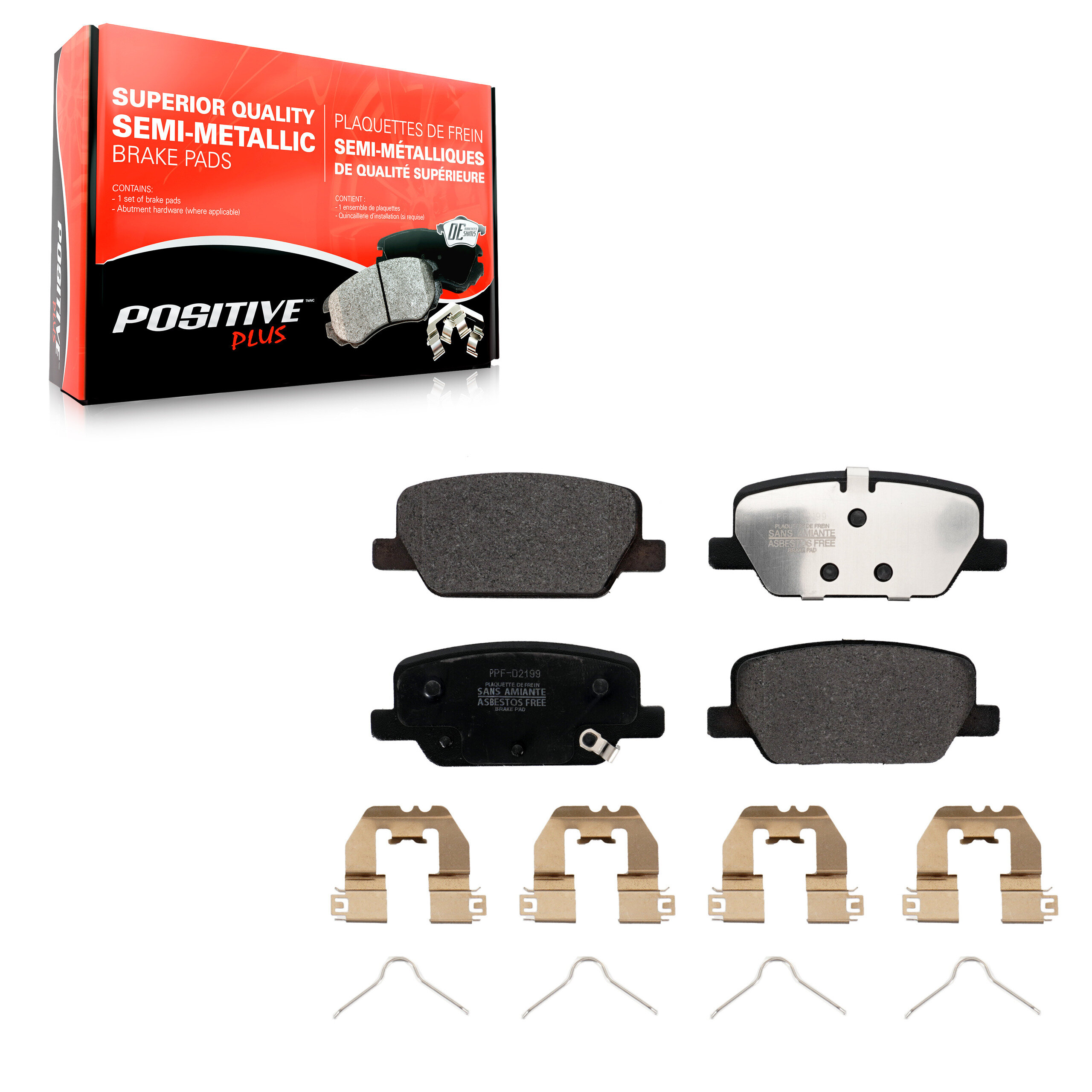 Semi-Metallic Brake Pads