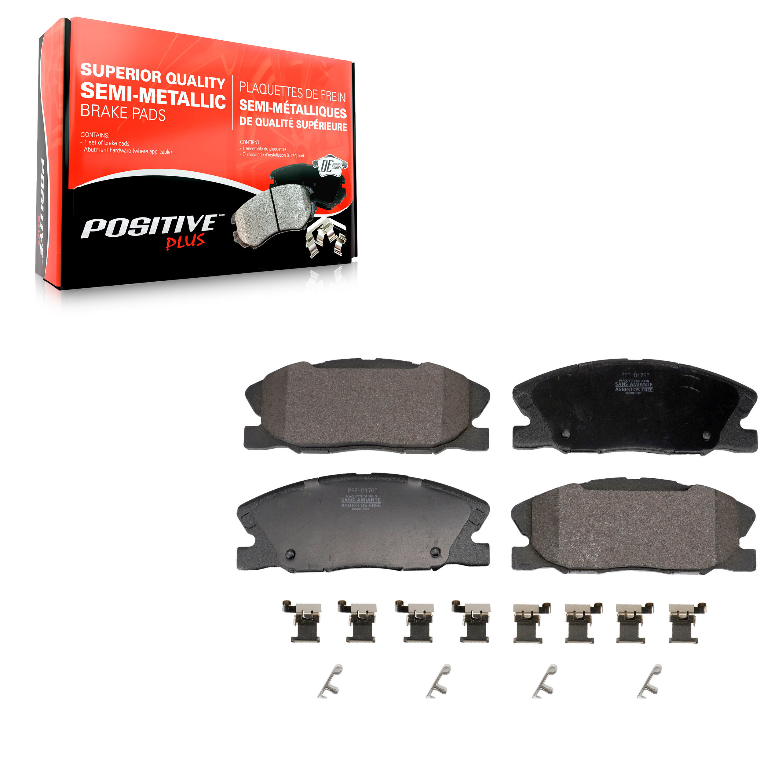 Semi-Metallic Brake Pads