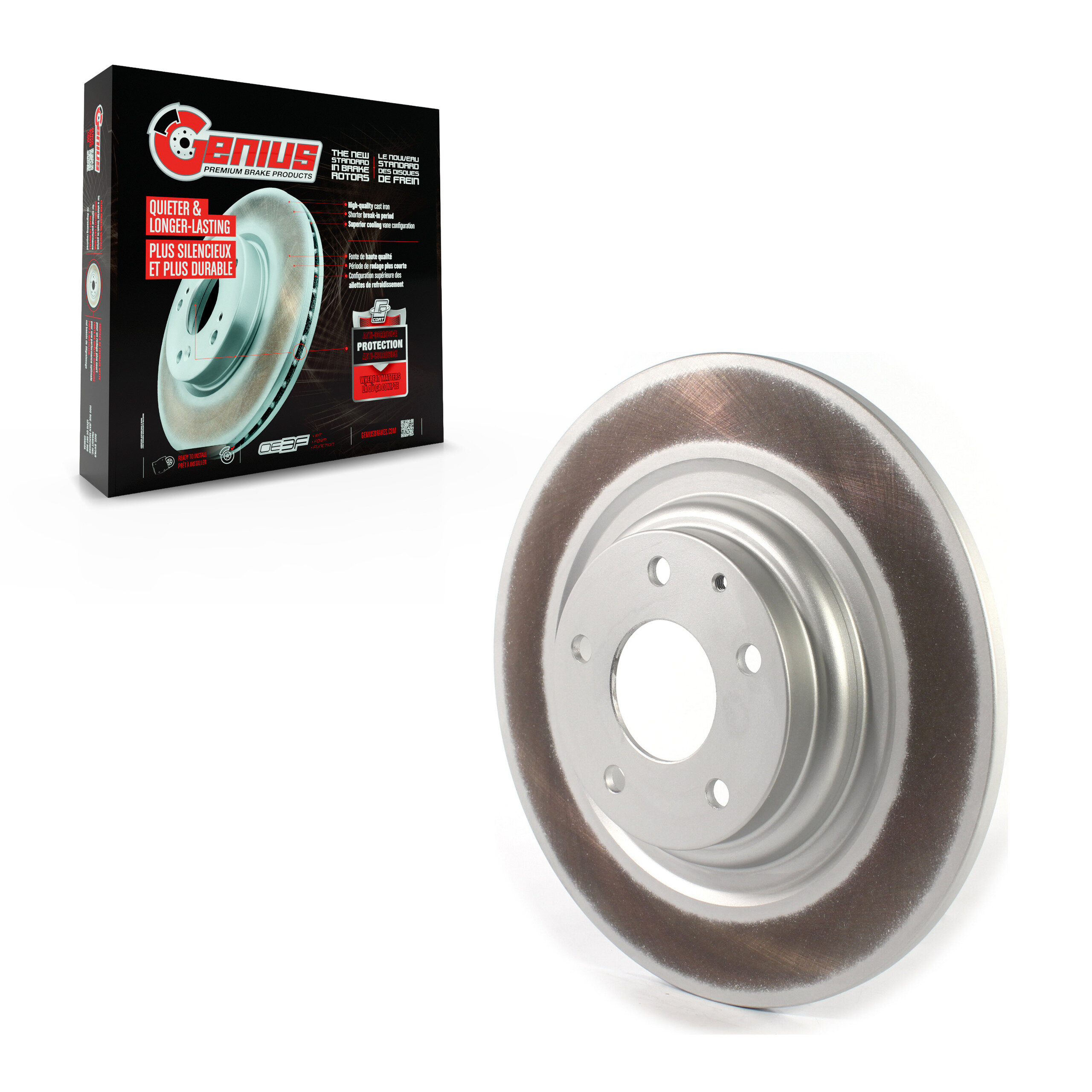 Coated Disc Brake Rotor
