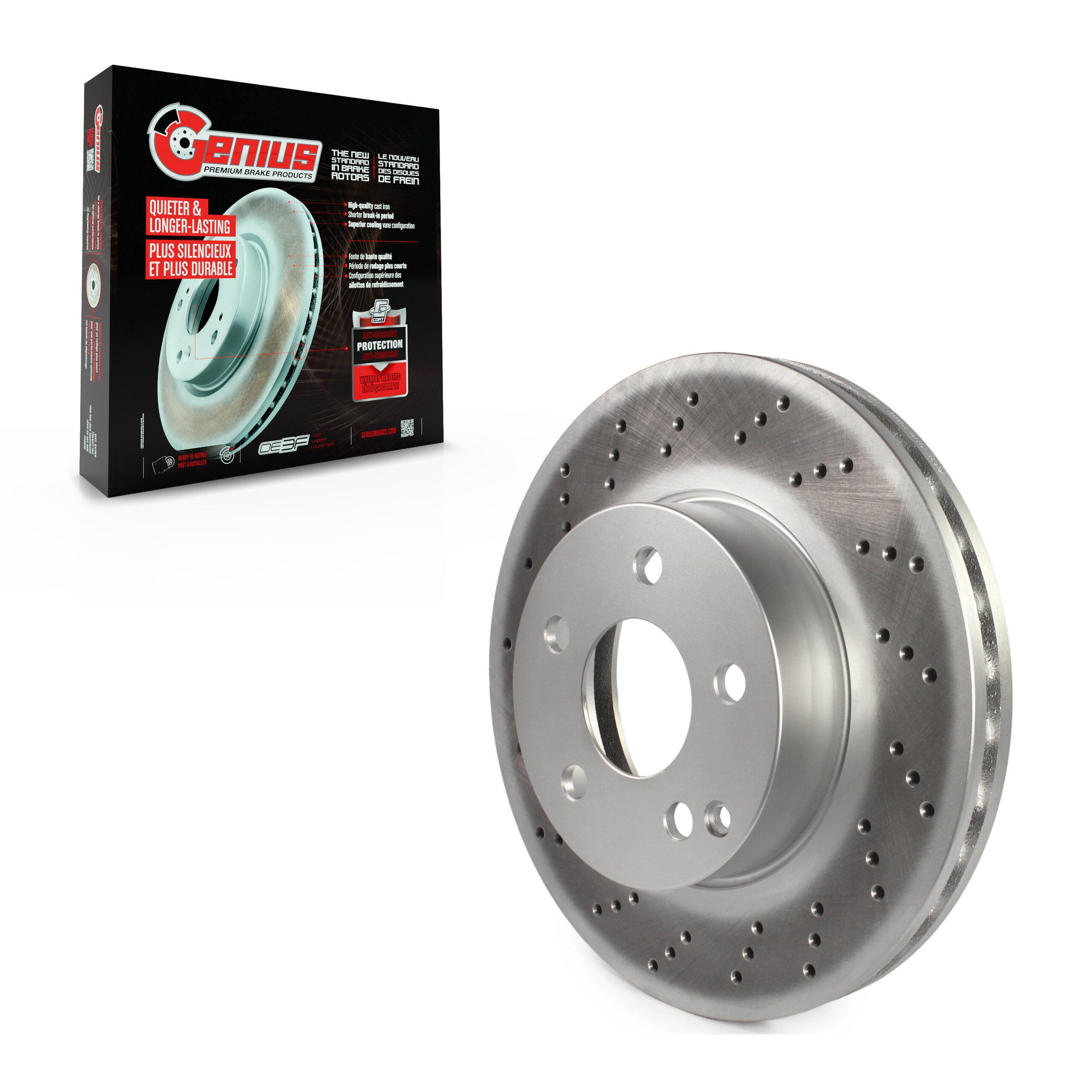 Coated Disc Brake Rotor