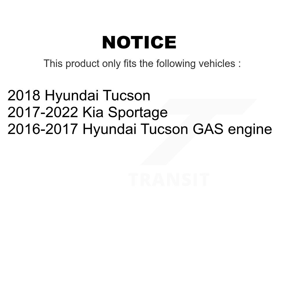 Top Quality - 13-H17498 - Parking Brake Hardware Kit