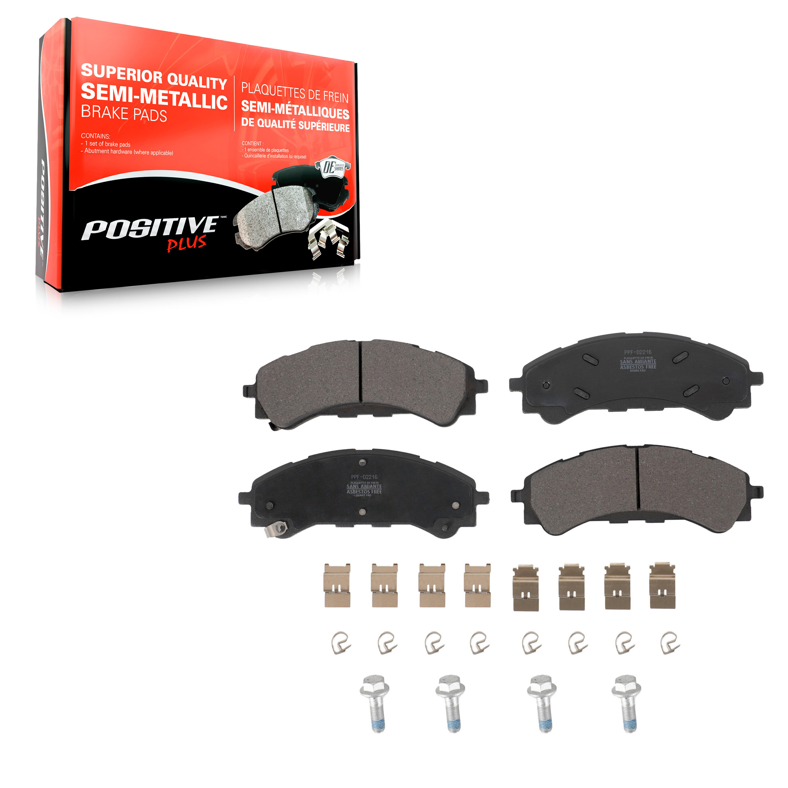Semi-Metallic Brake Pads