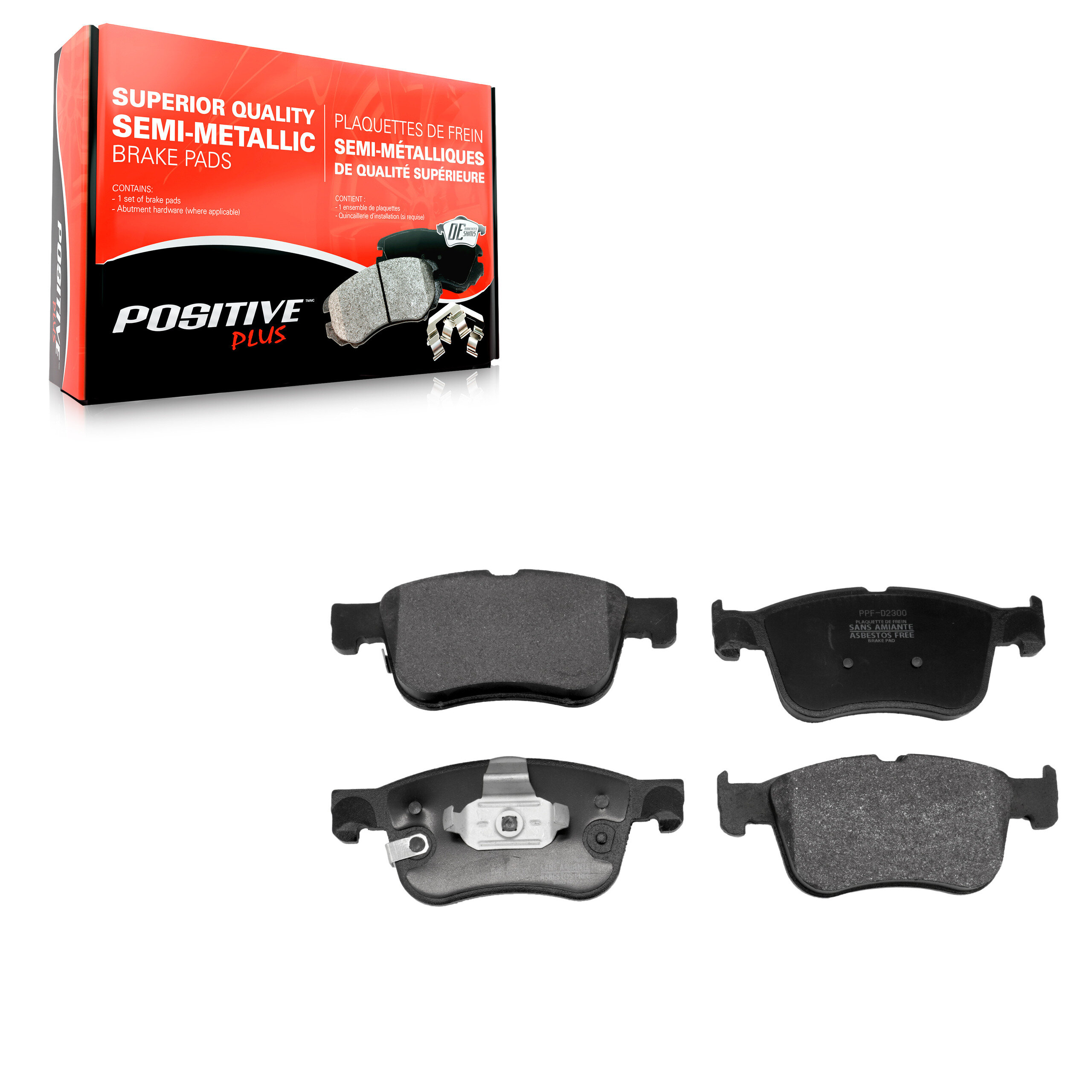 Semi-Metallic Brake Pads