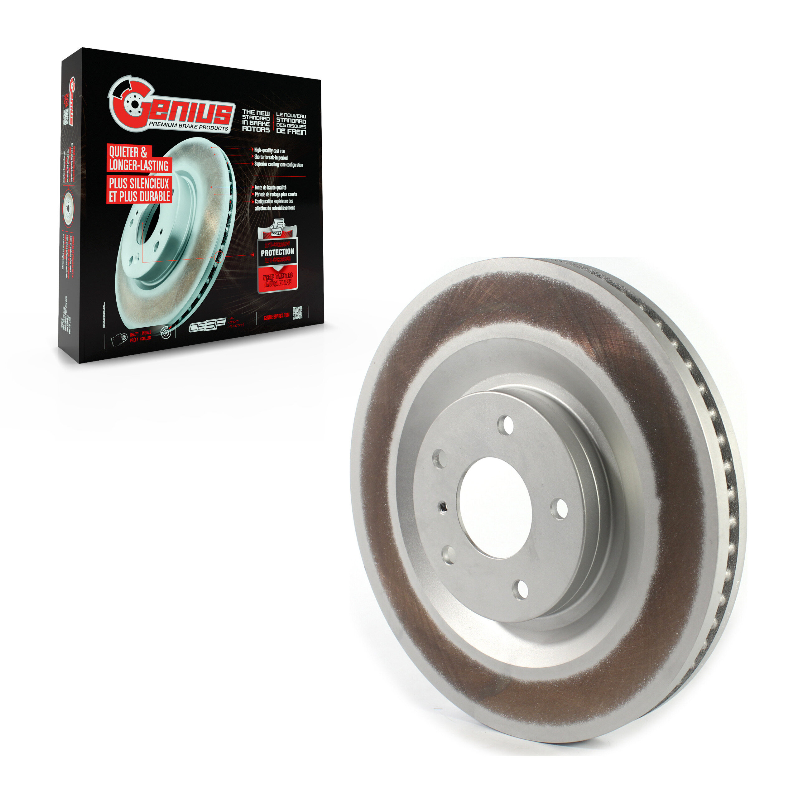 Coated Disc Brake Rotor
