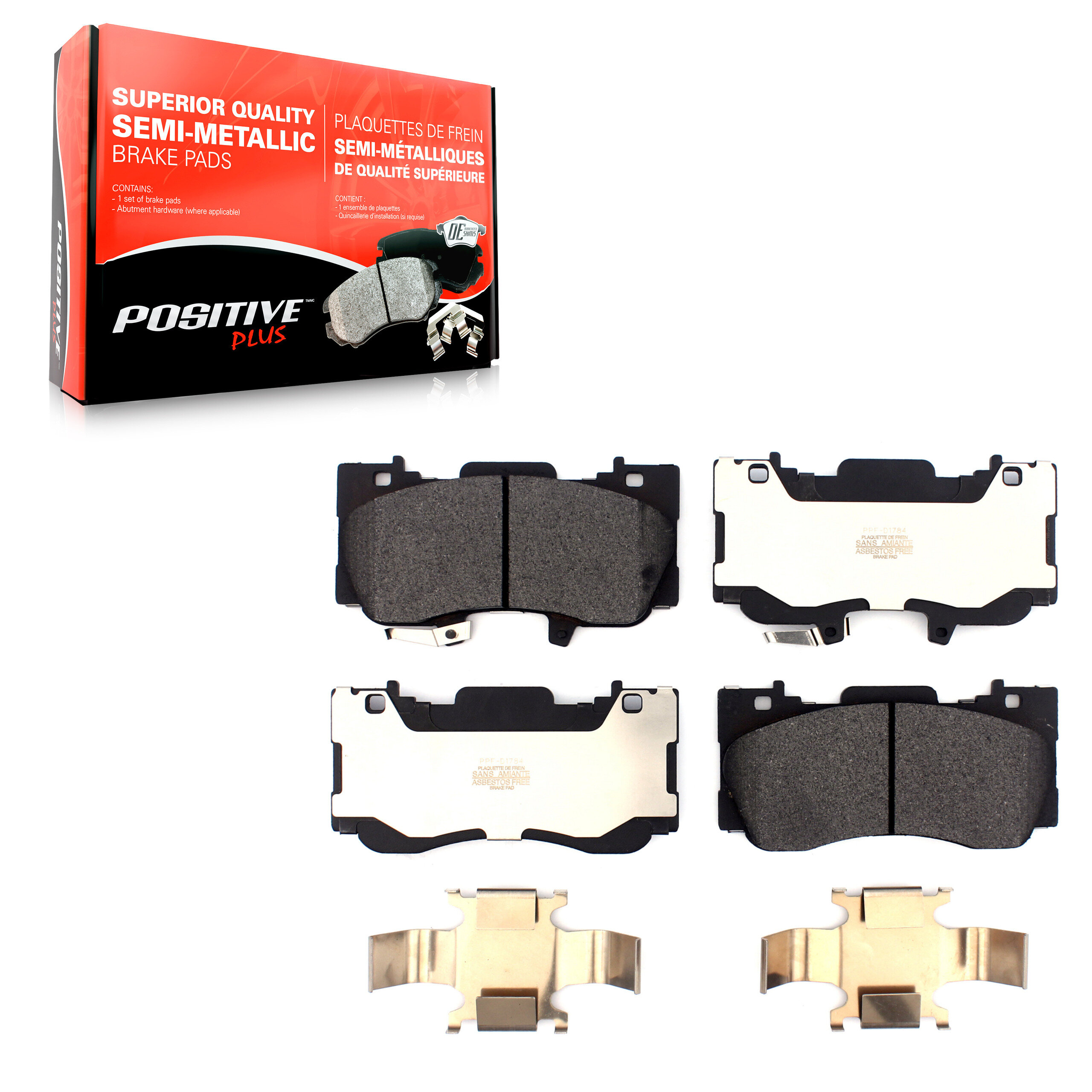 Semi-Metallic Brake Pads