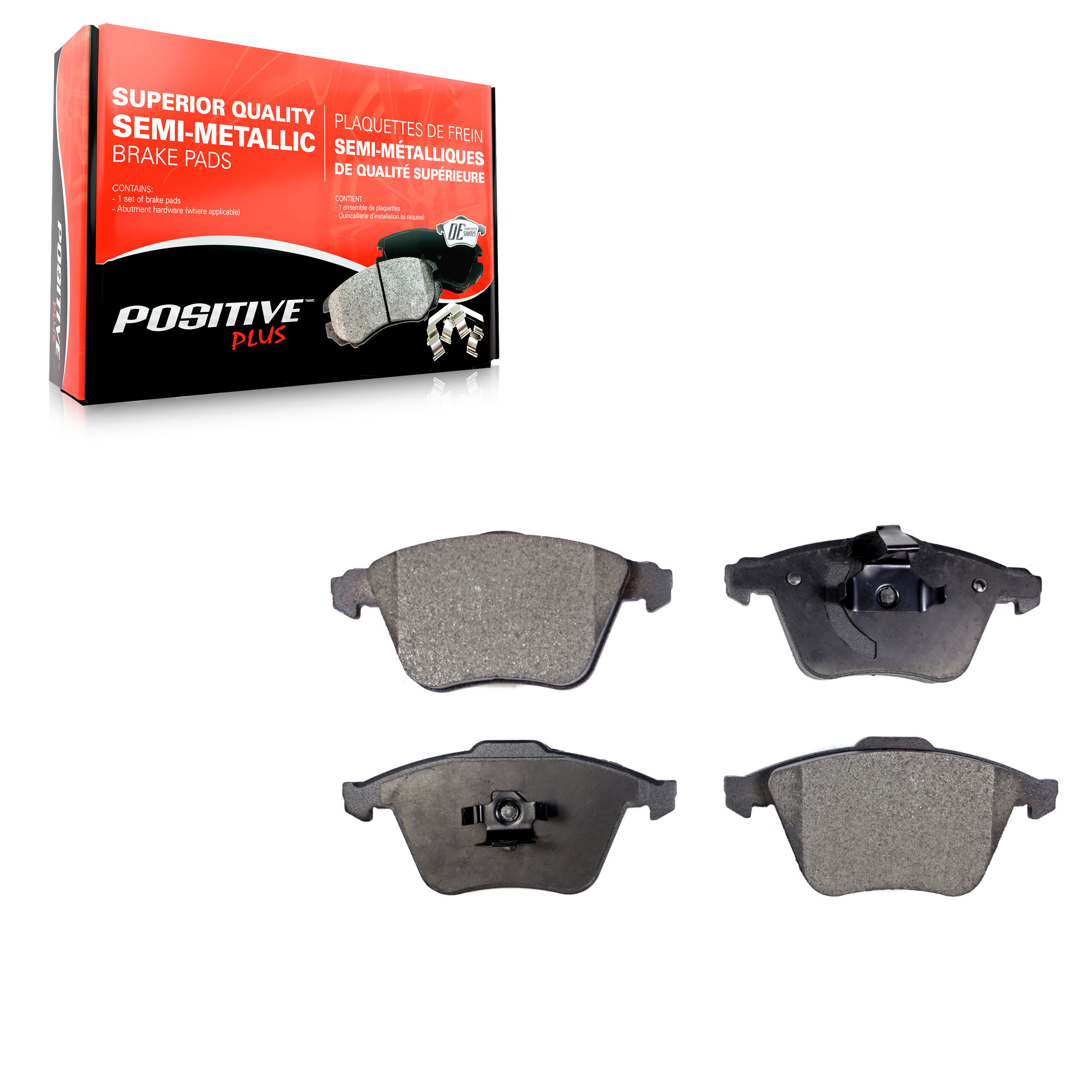 Semi-Metallic Brake Pads