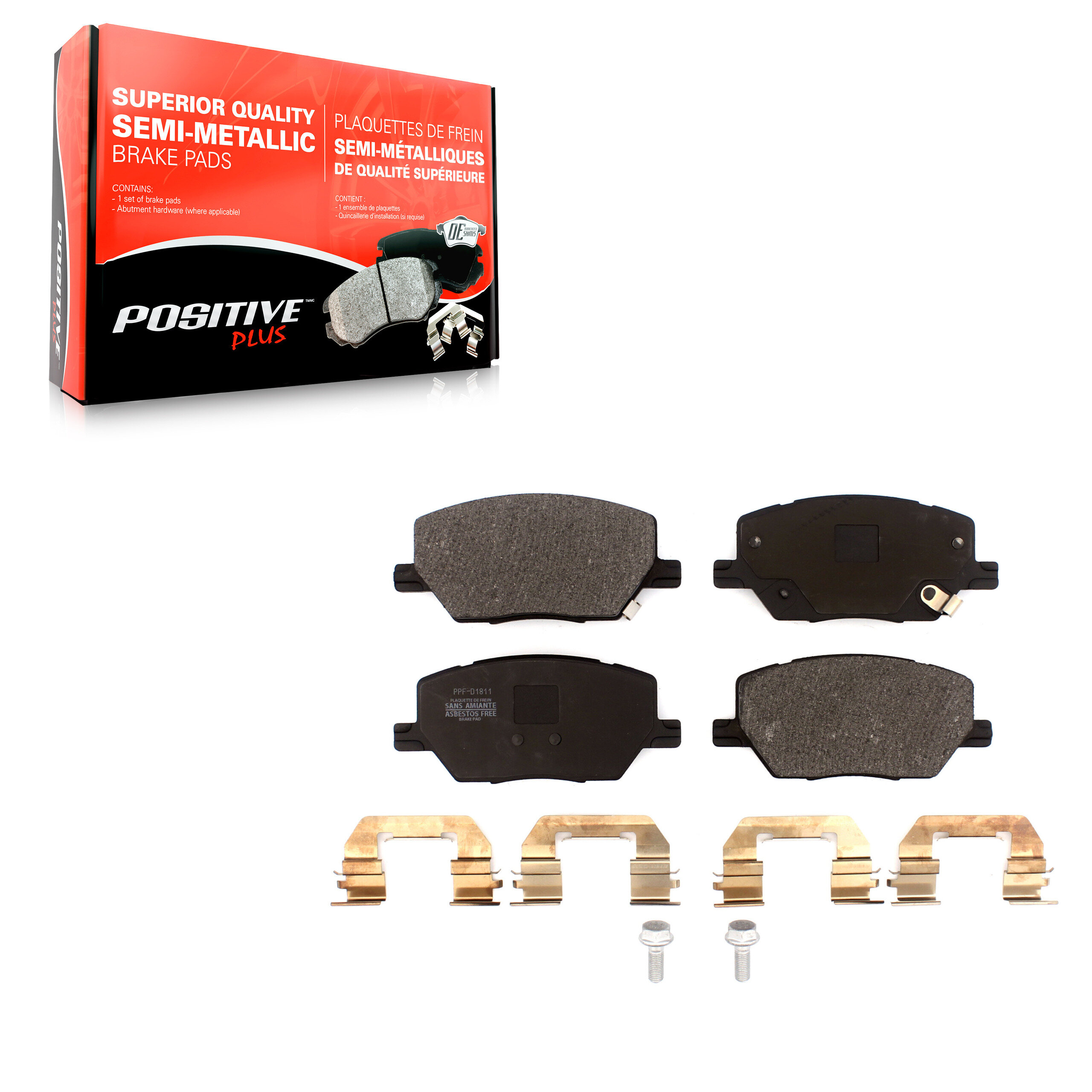 Semi-Metallic Brake Pads