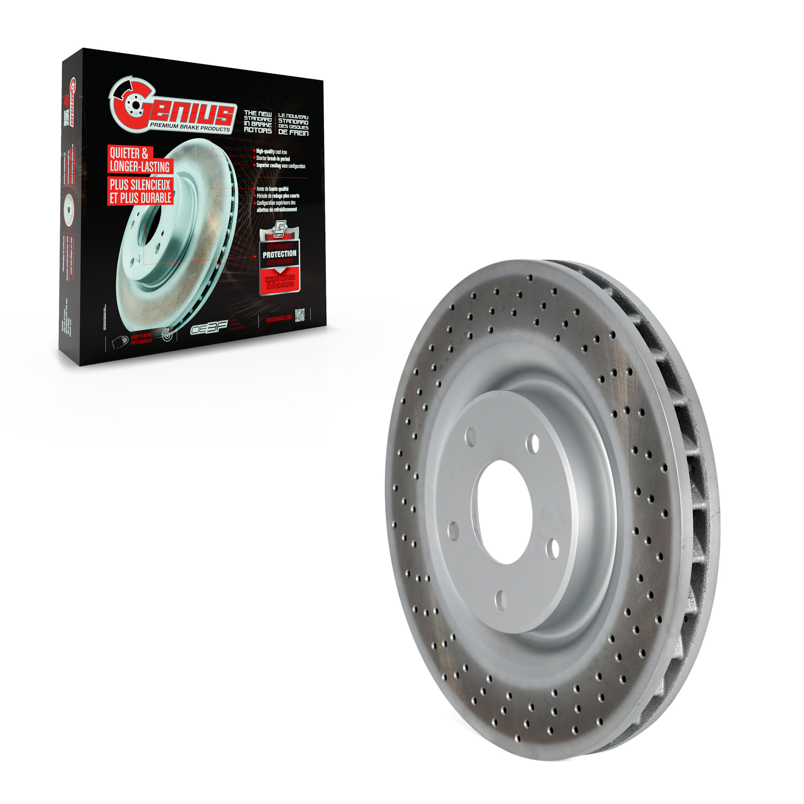 Coated Disc Brake Rotor