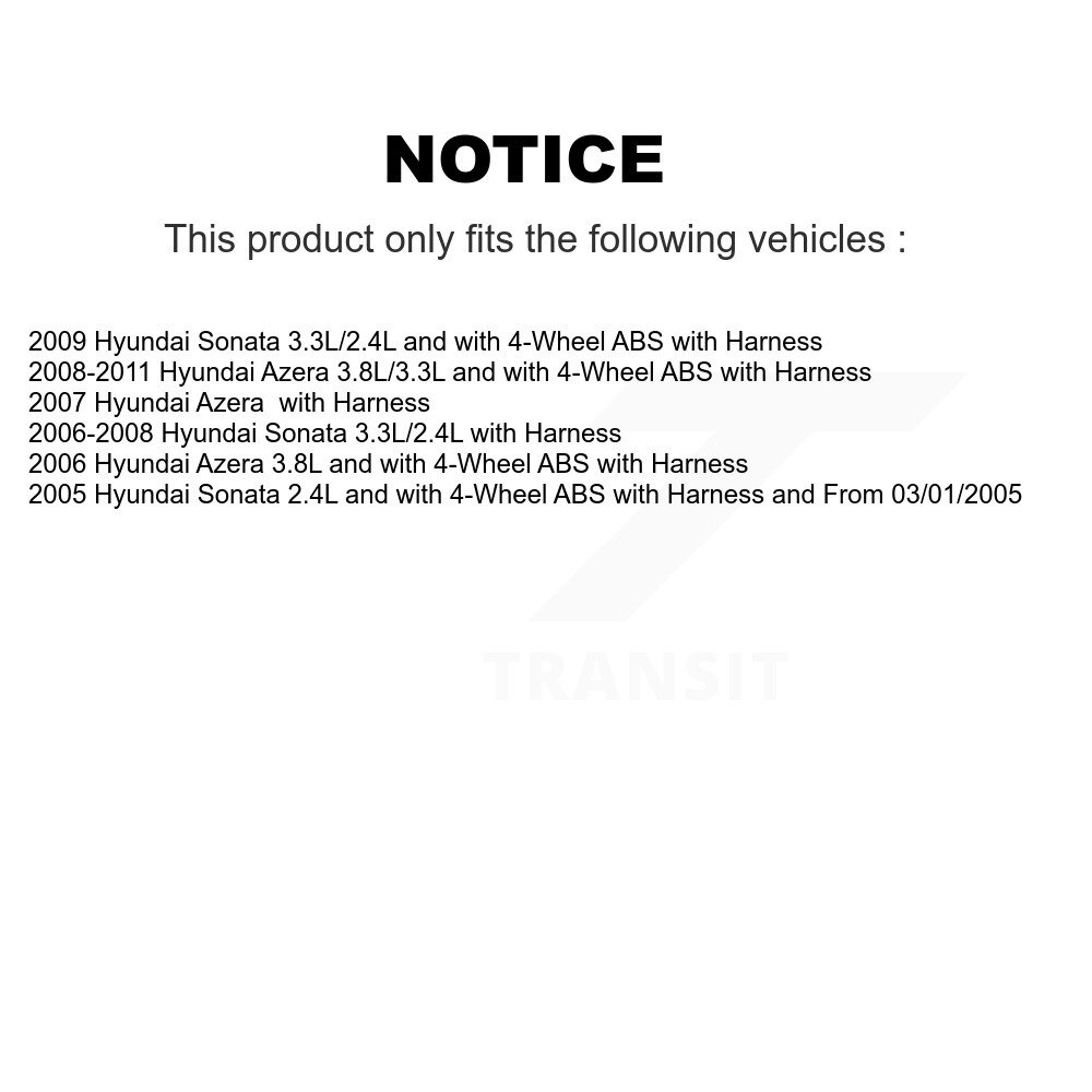Mpulse - SEN-2ABS0368 - ABS Wheel Speed Sensor