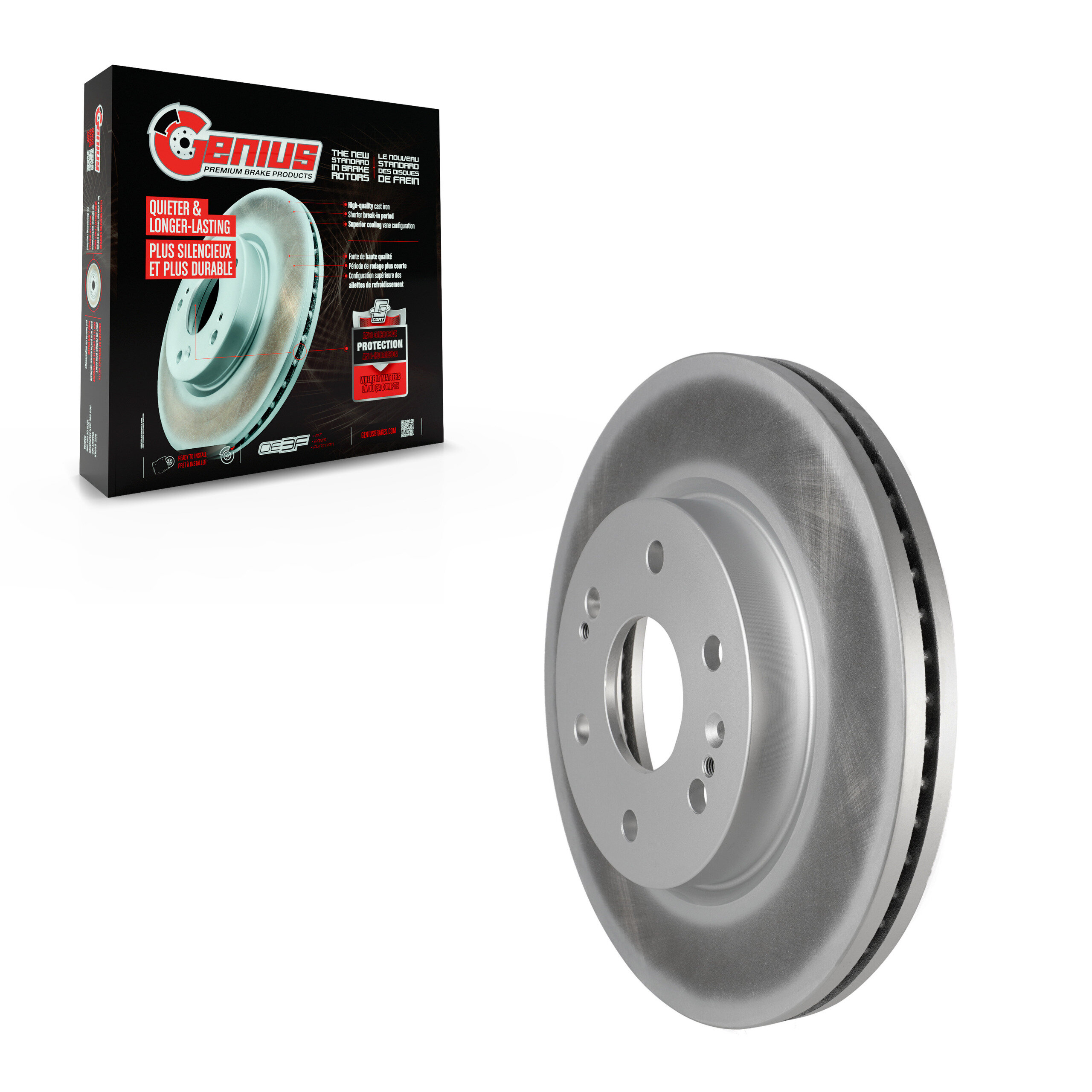 Coated Disc Brake Rotor