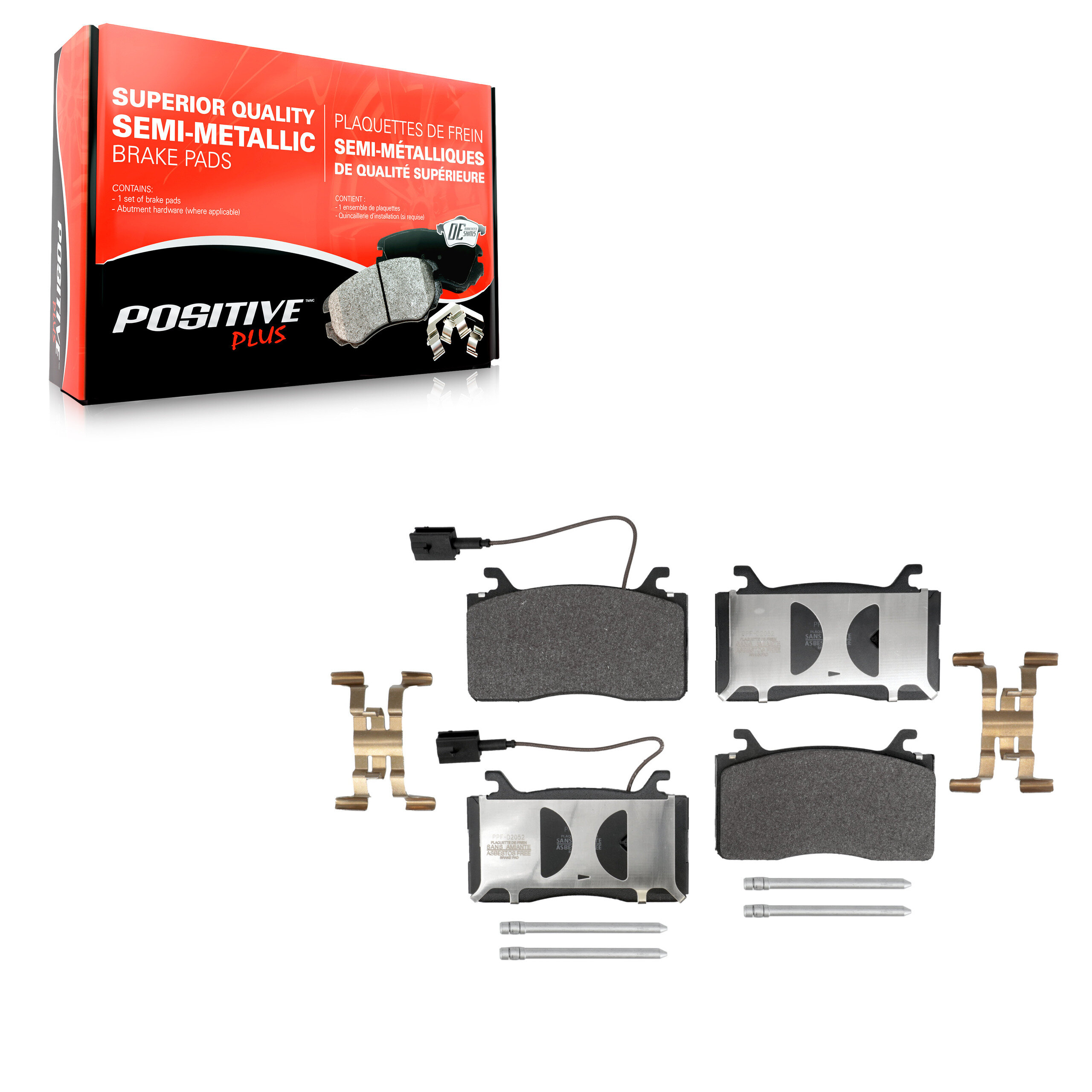 Semi-Metallic Brake Pads