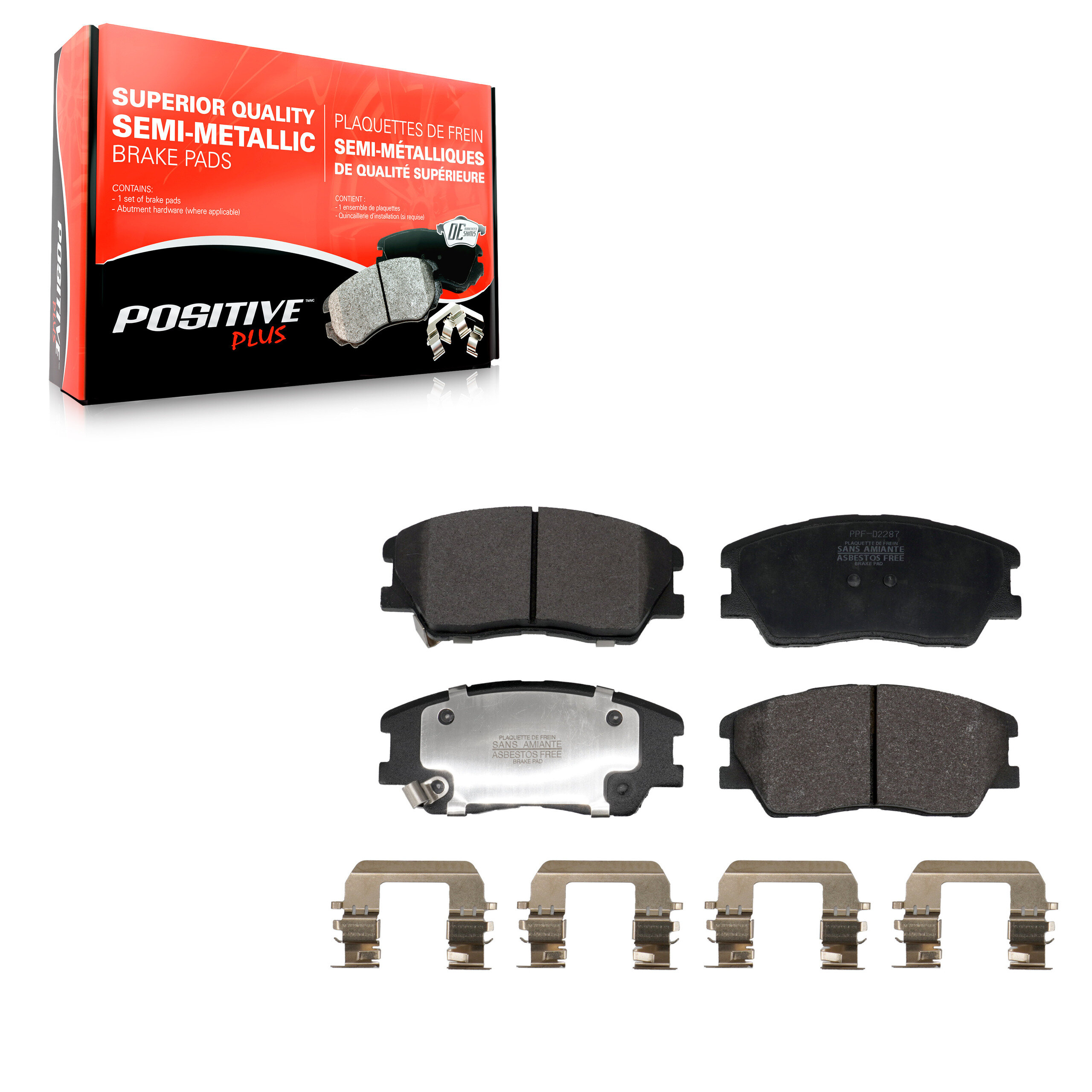 Semi-Metallic Brake Pads