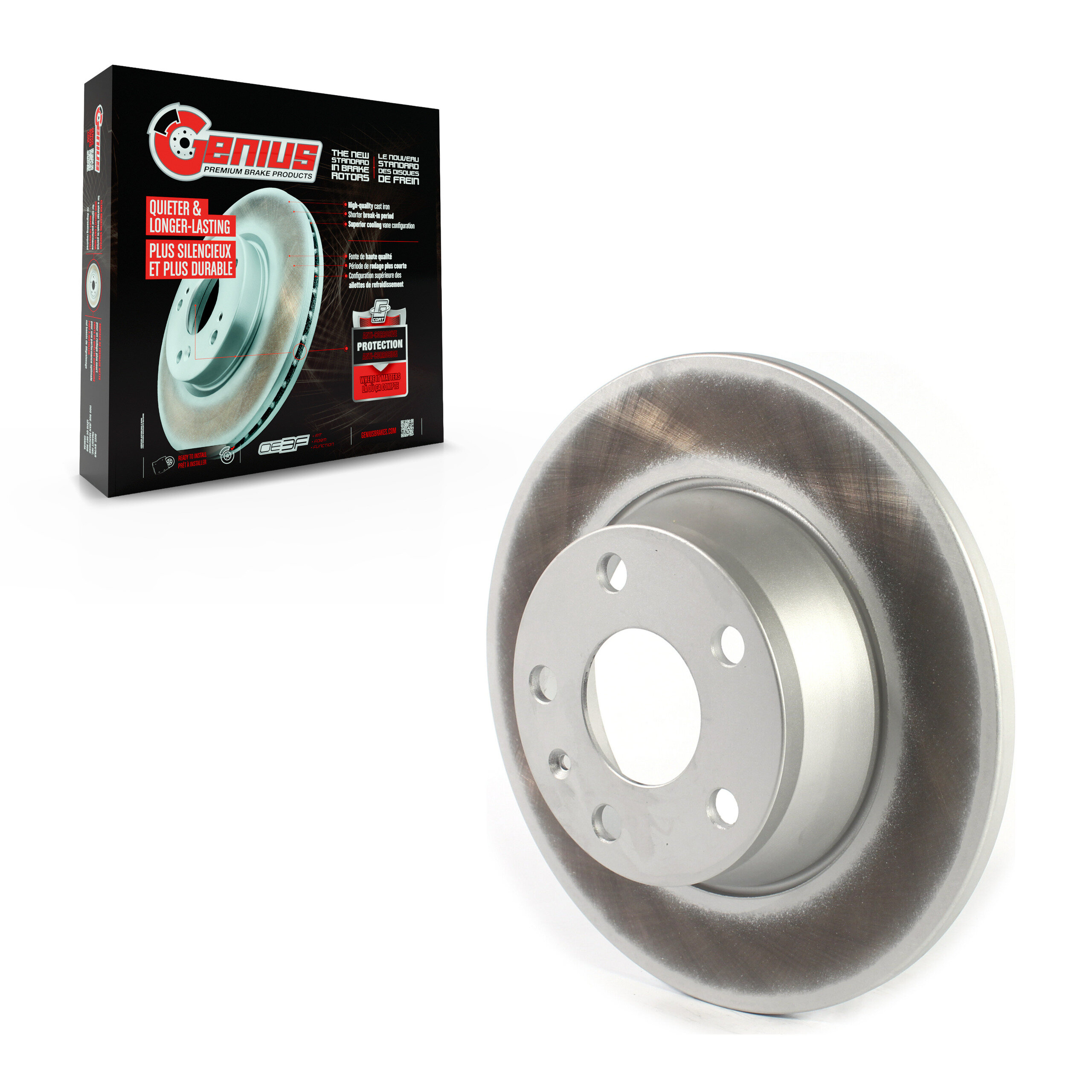 Coated Disc Brake Rotor