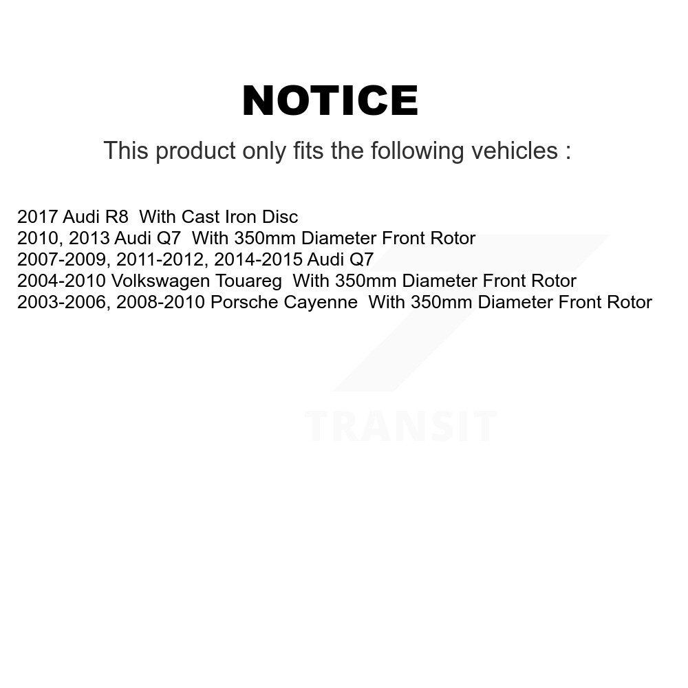 AmeriBRAKES - NWF-PRM977 - Semi-Metallic Brake Pads