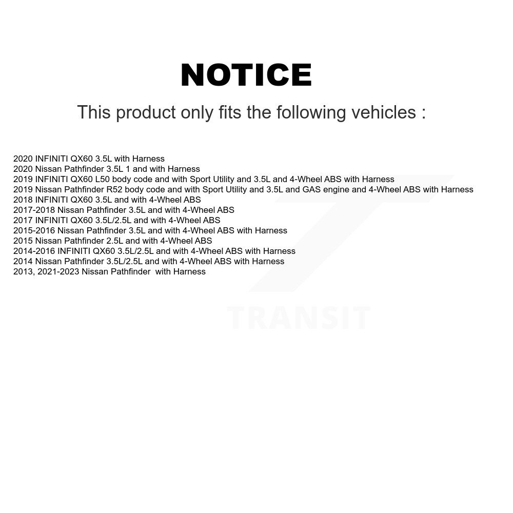 Mpulse - SEN-2ABS2964 - ABS Wheel Speed Sensor