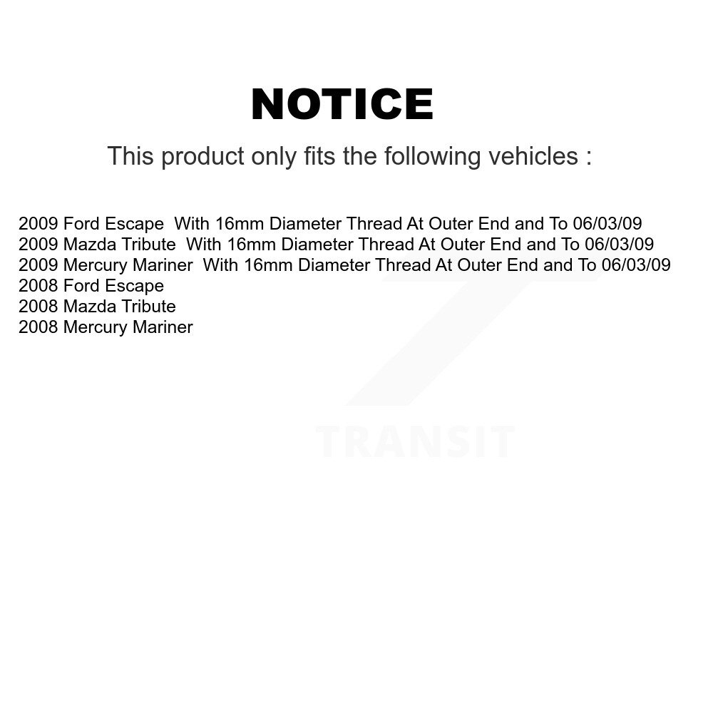 Top Quality - 72-EV800366 - Steering Tie Rod End