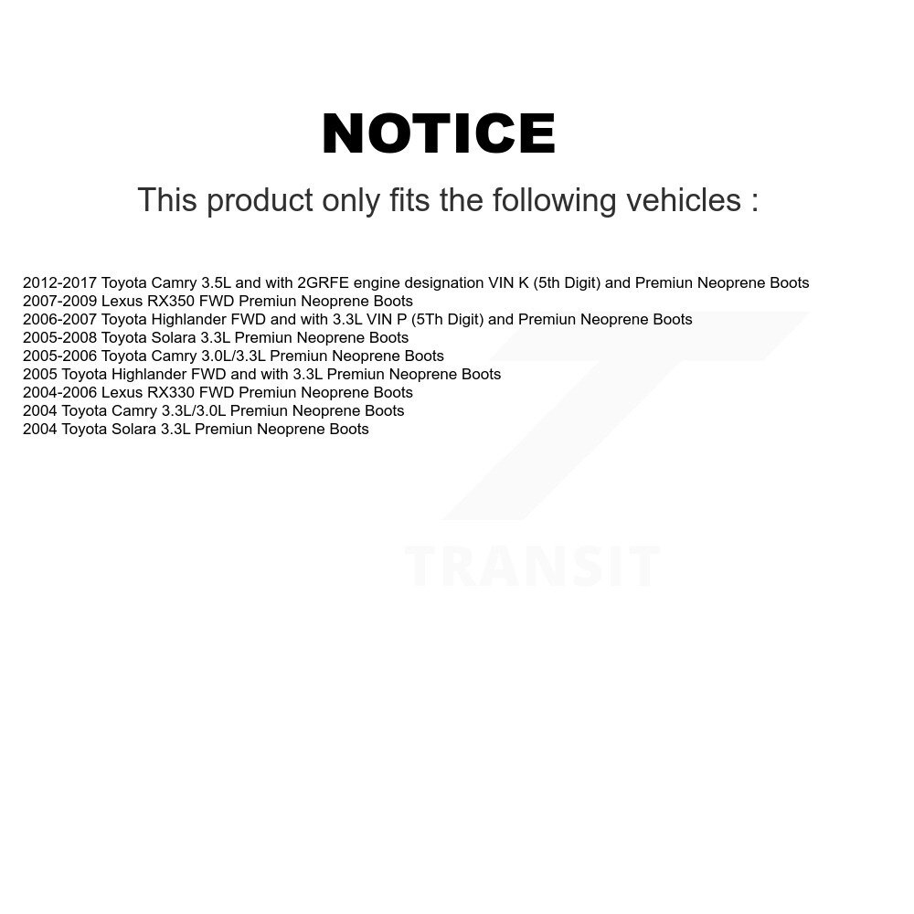 Kugel - NCV-TO69500 - CV Axle Shaft