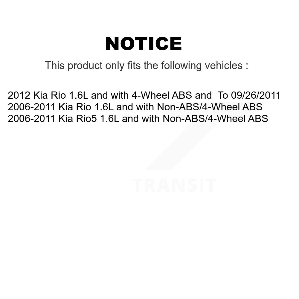 Mpulse - SEN-2ABS0917 - ABS Wheel Speed Sensor Wiring Harness