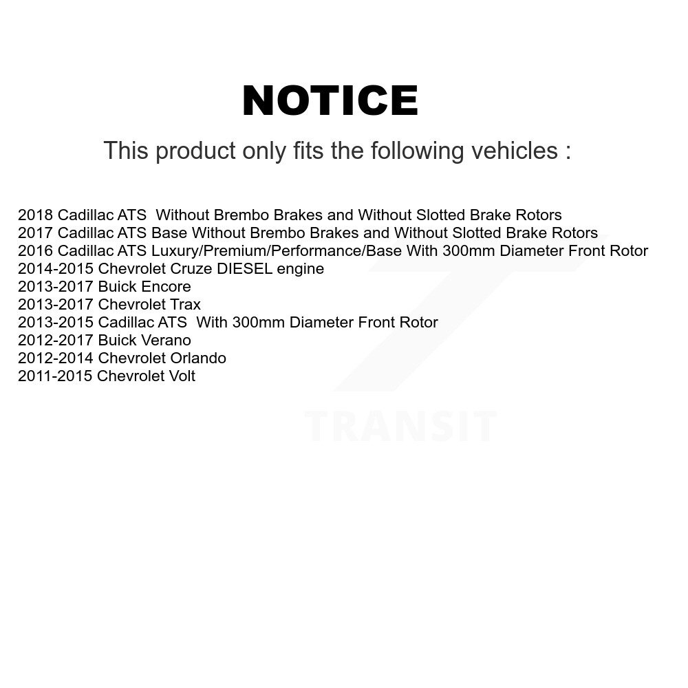 AmeriBRAKES - NWF-PRC1467 - Ceramic Brake Pads