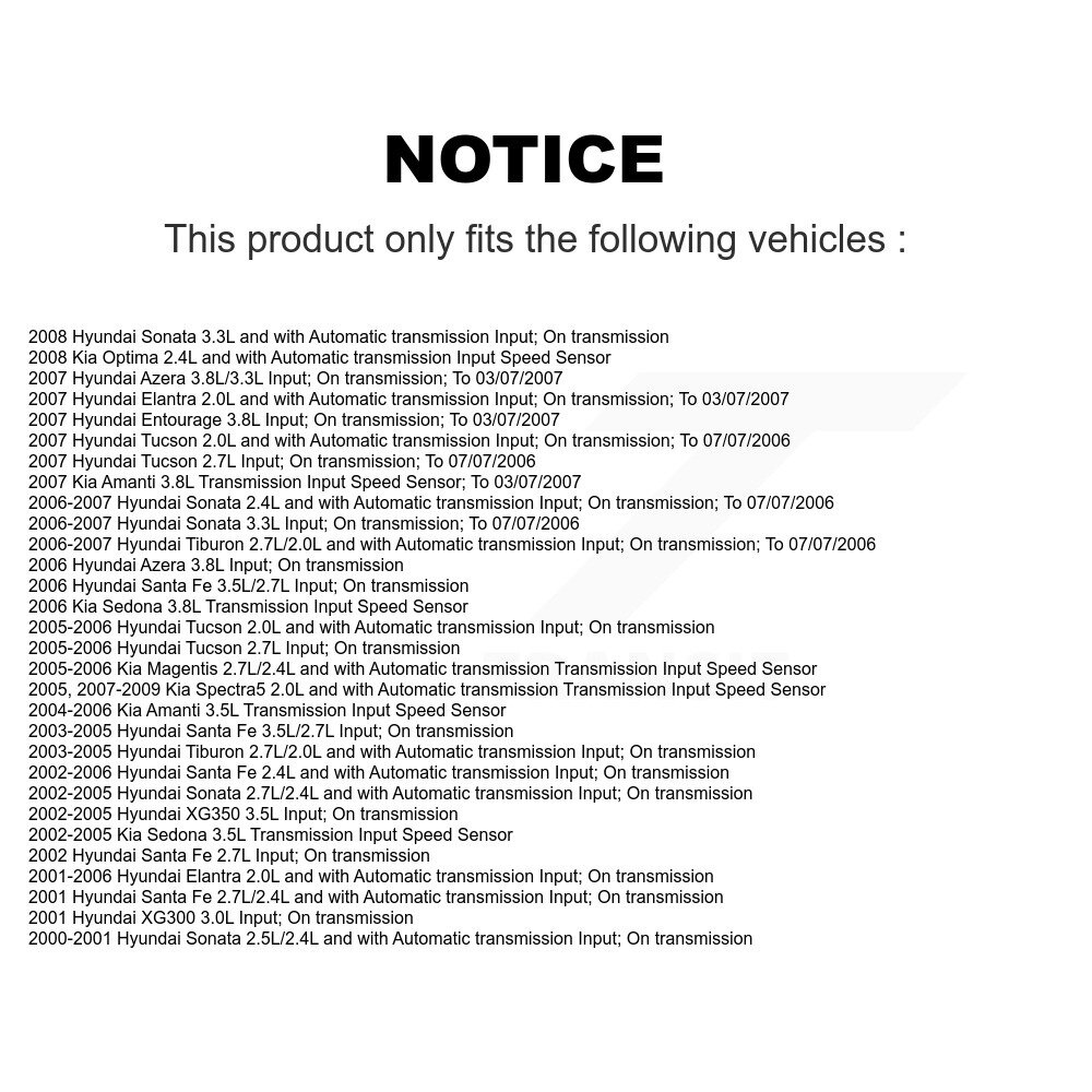 Mpulse - SEN-2VSS0005 - Vehicle Speed Sensor