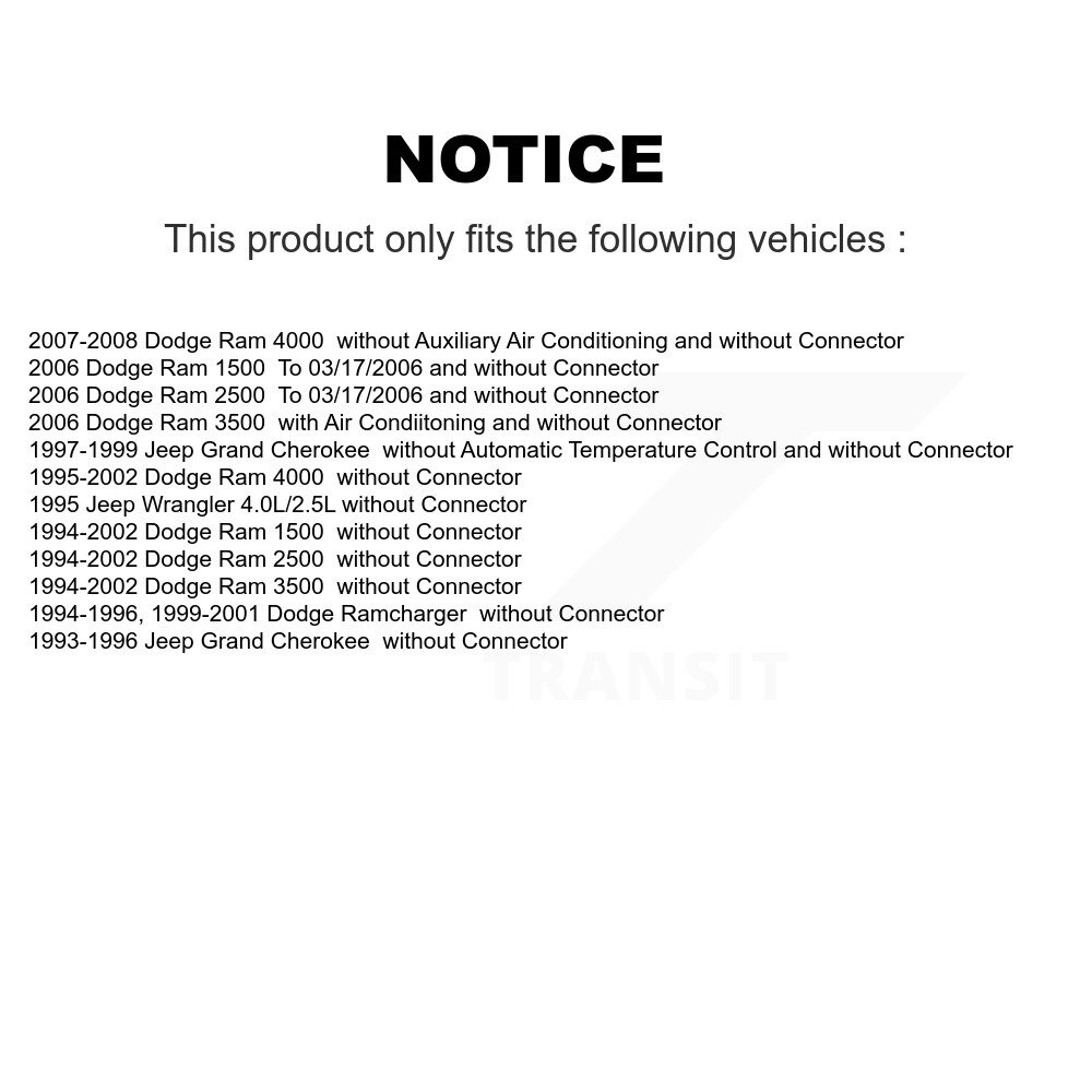 Mpulse - SEN-2BMR0040 - HVAC Blower Motor Resistor