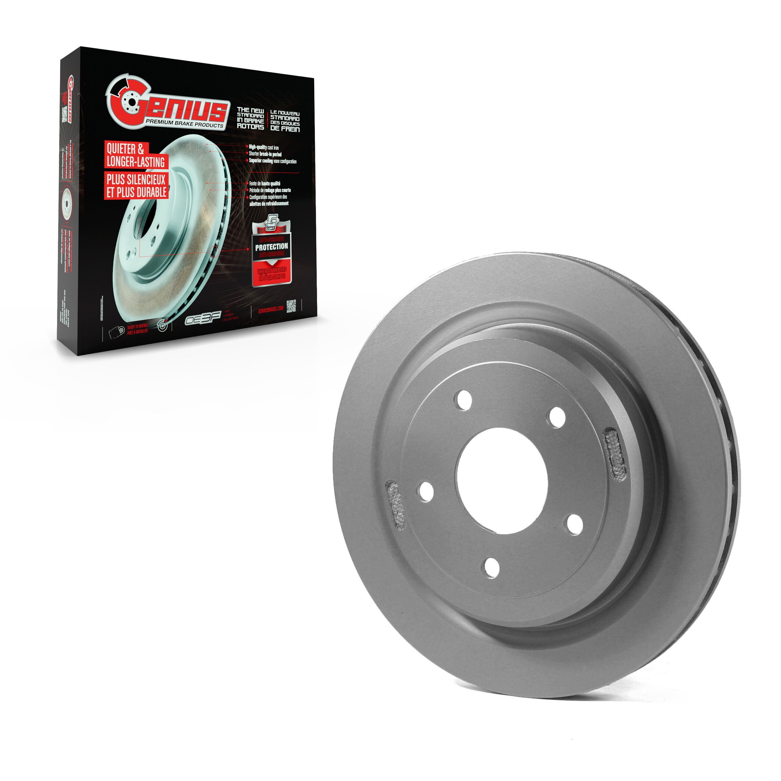 Coated Disc Brake Rotor