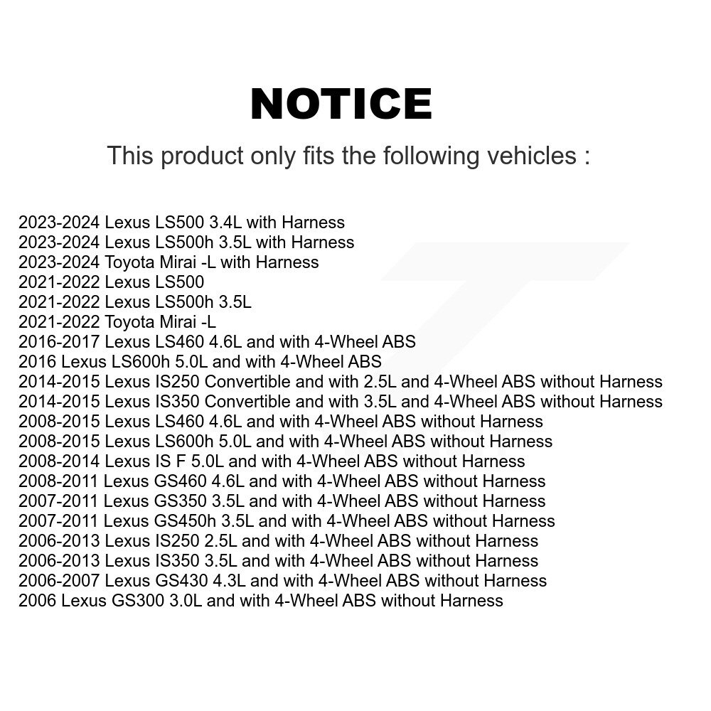 Mpulse - SEN-2ABS0312 - ABS Wheel Speed Sensor