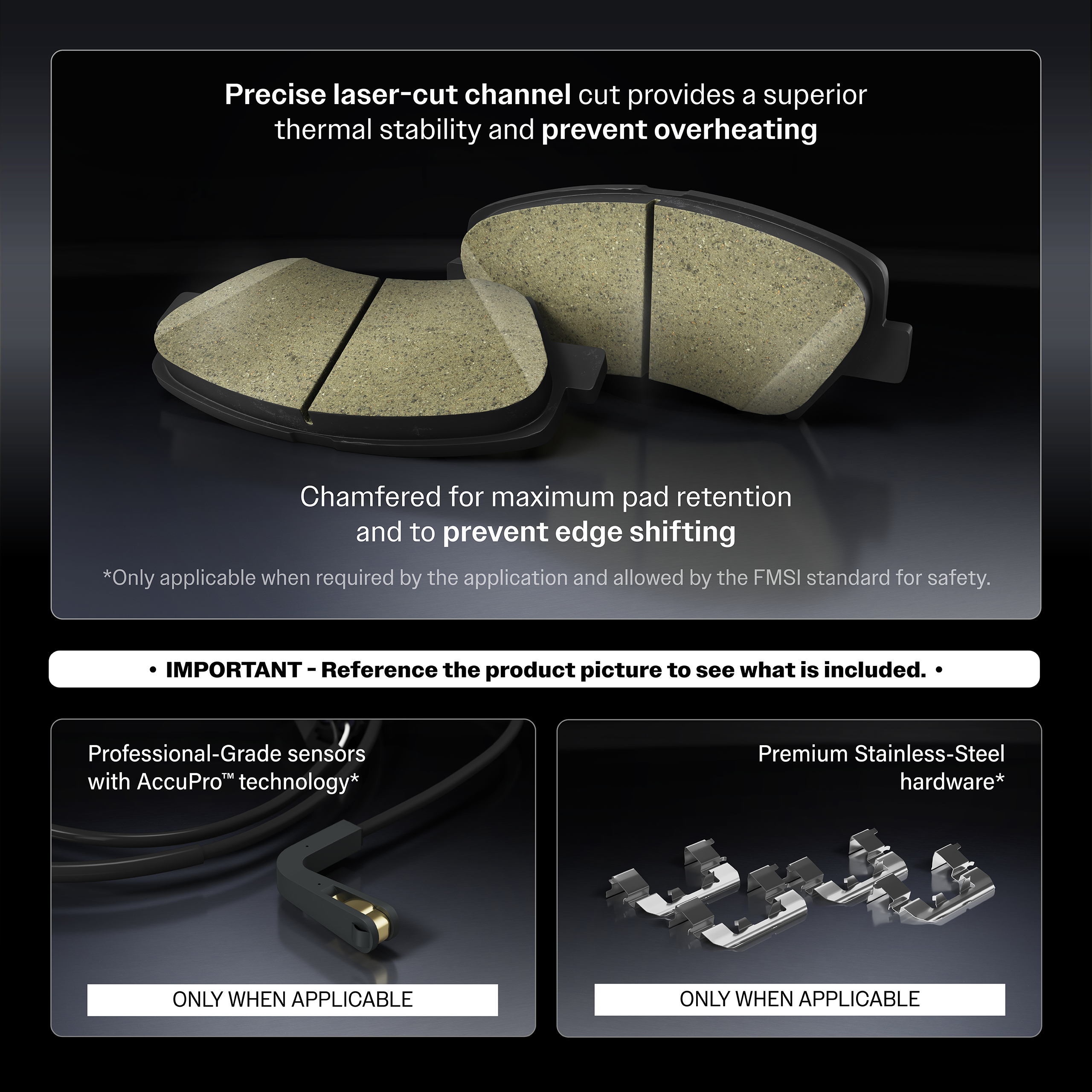 CMX - CMX-D1733 - Ceramic Brake Pads