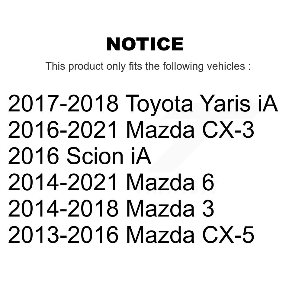 Top Quality - 73-TQ5884 - Suspension Strut Hardware Kit