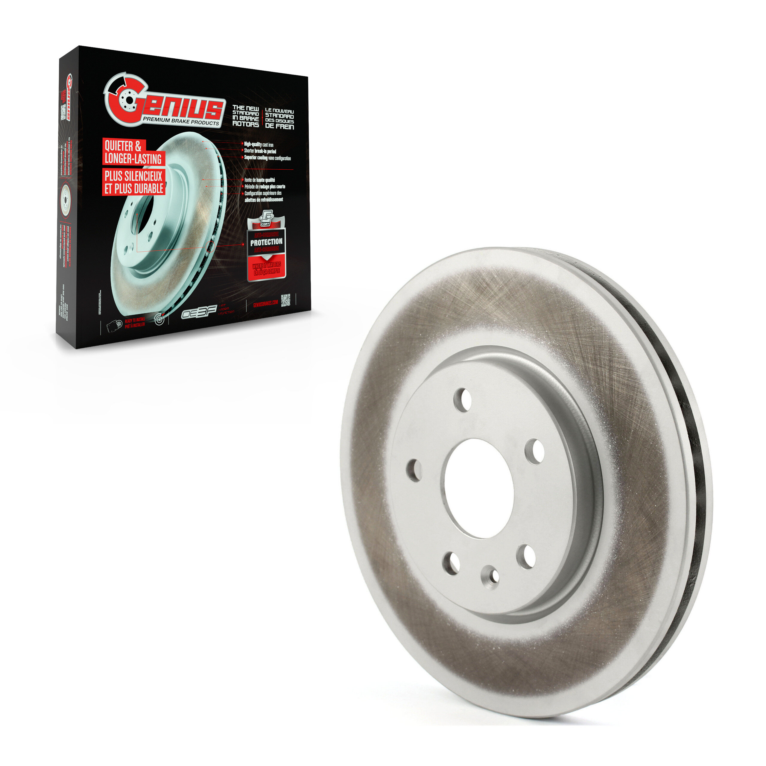 Coated Disc Brake Rotor