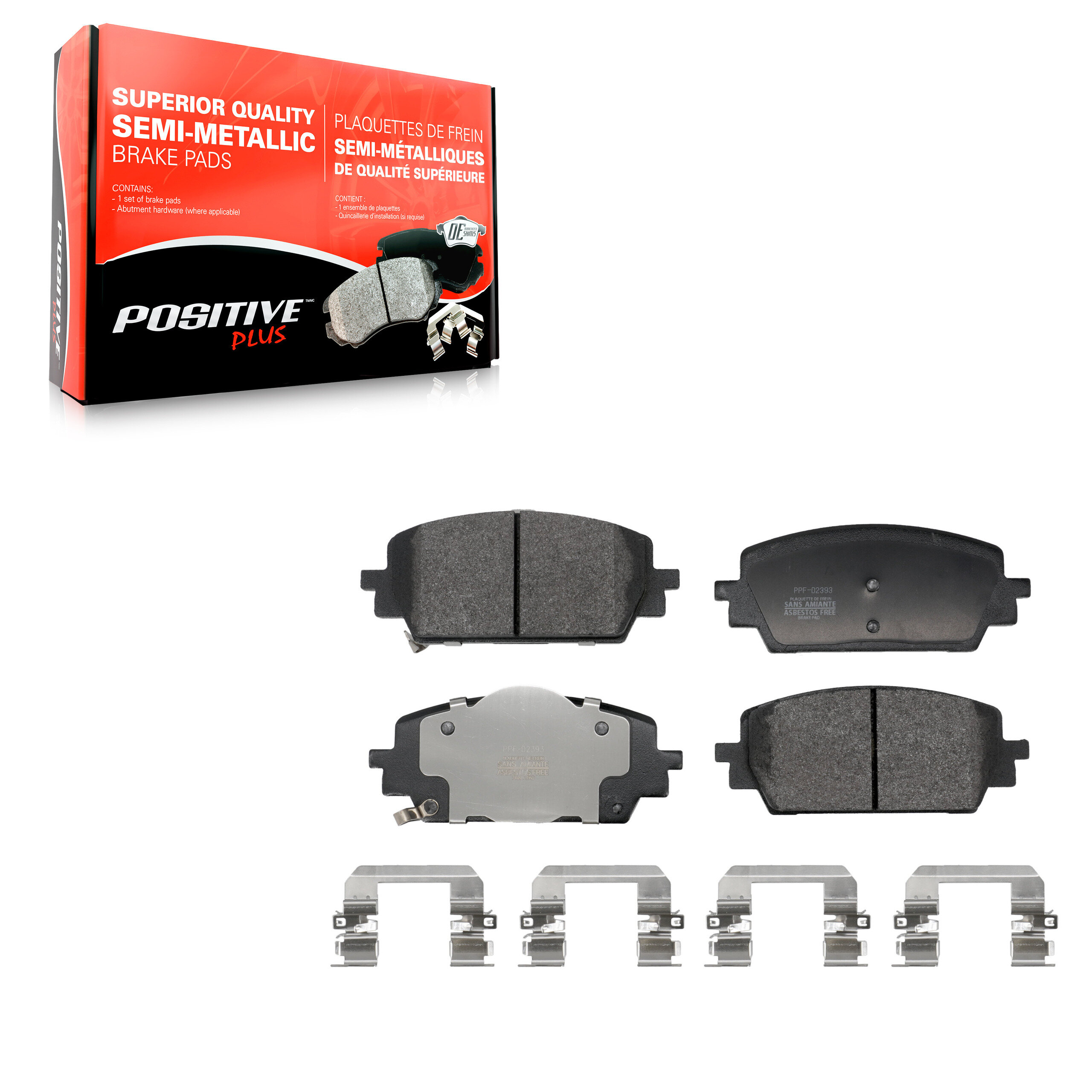 Semi-Metallic Brake Pads