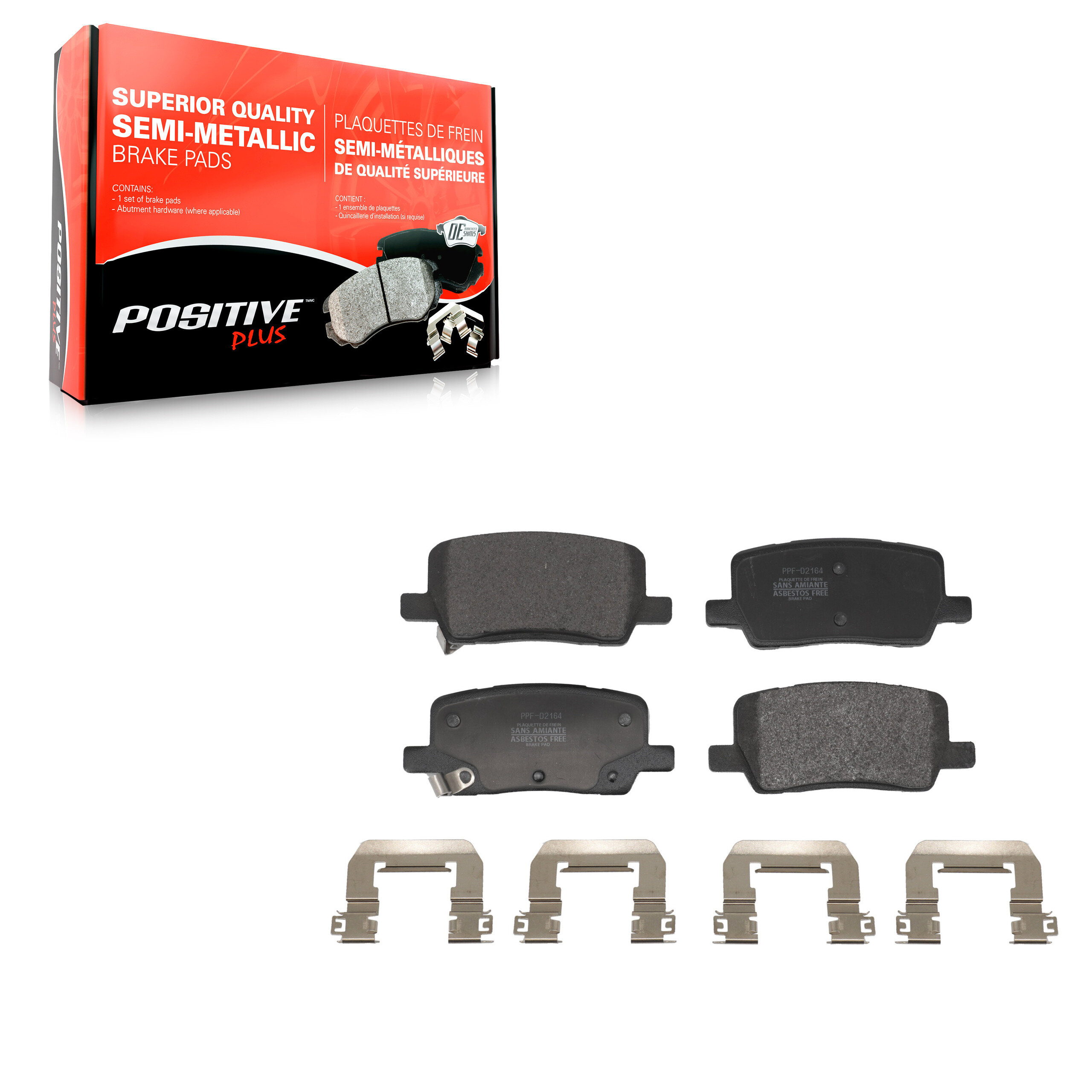 Semi-Metallic Brake Pads