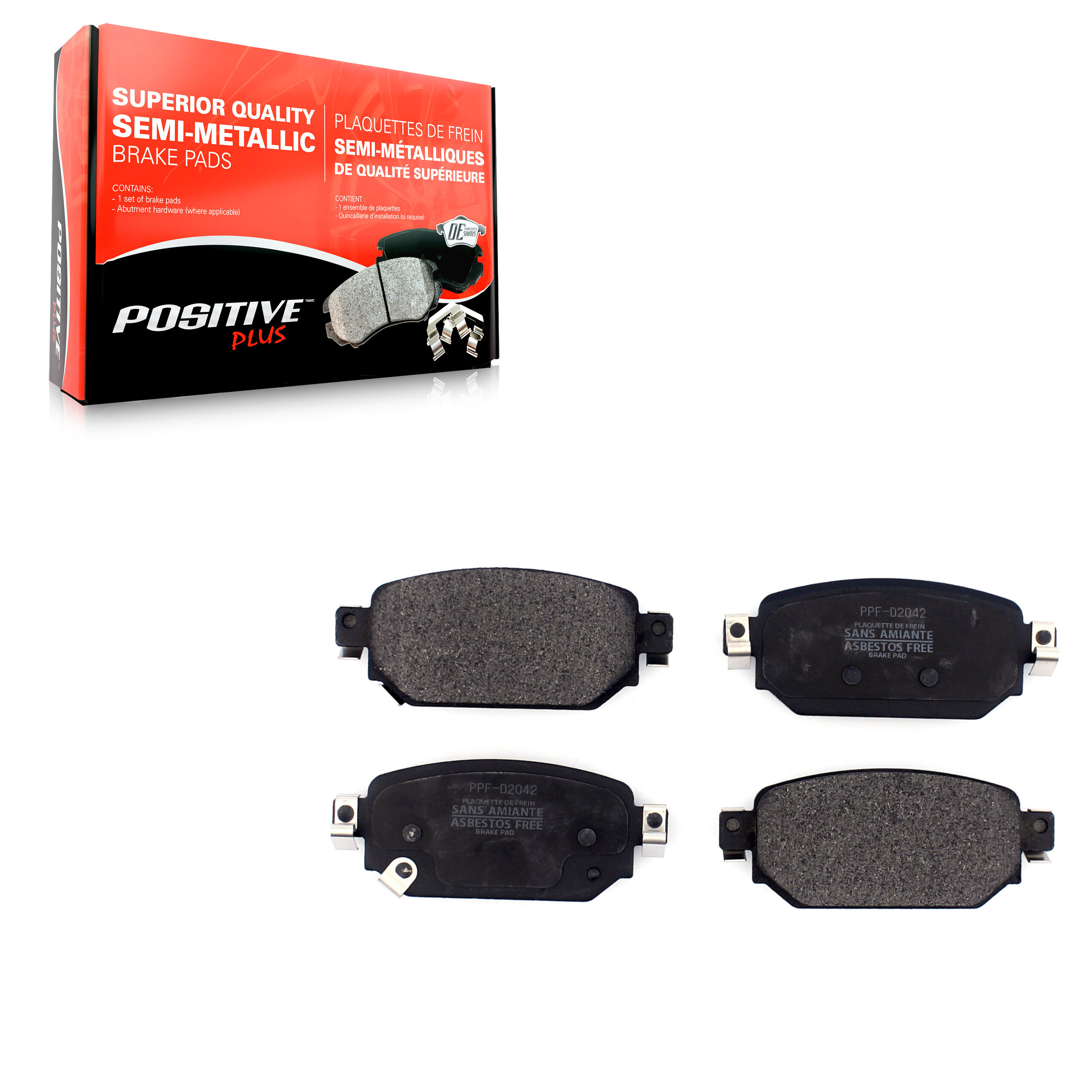 Semi-Metallic Brake Pads