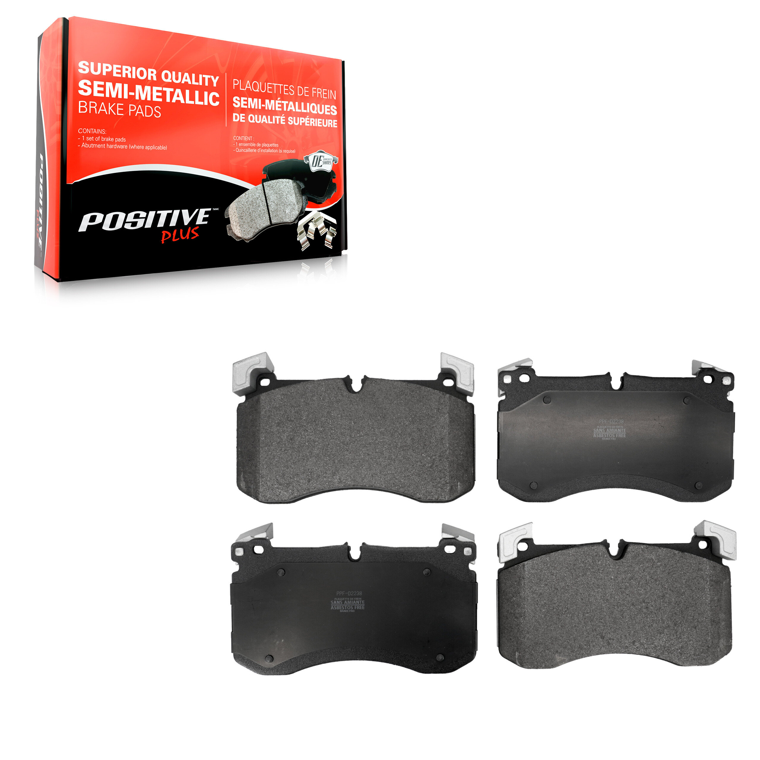 Semi-Metallic Brake Pads
