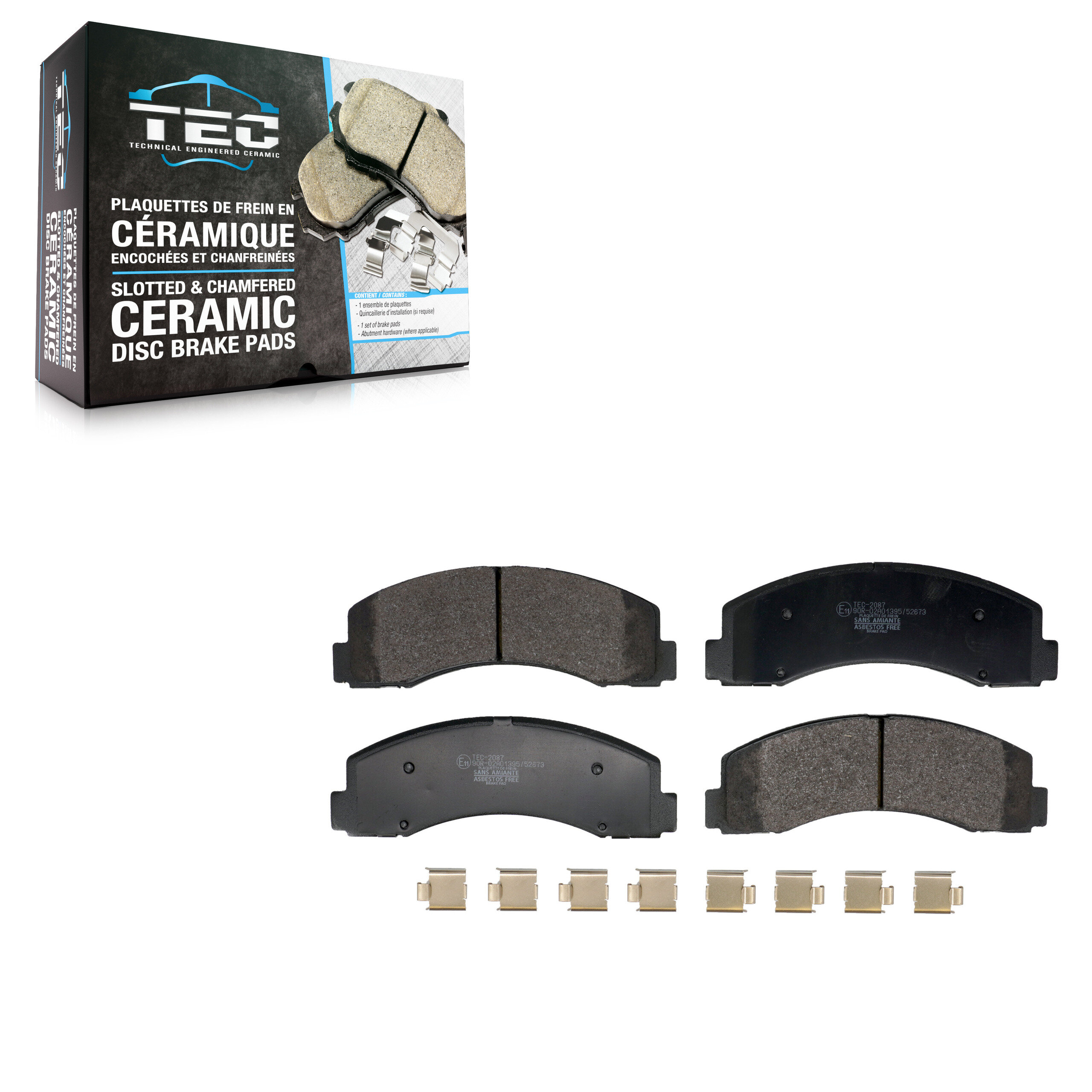 TEC - TEC-2087 - Ceramic Brake Pads
