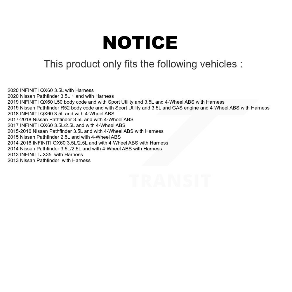 Mpulse - SEN-2ABS0947 - ABS Wheel Speed Sensor