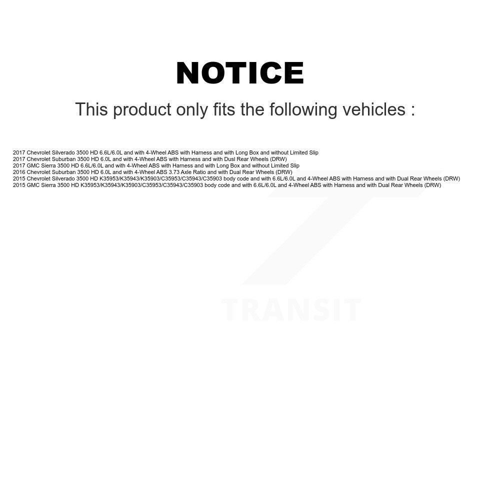 Mpulse - SEN-2ABS3340 - ABS Wheel Speed Sensor