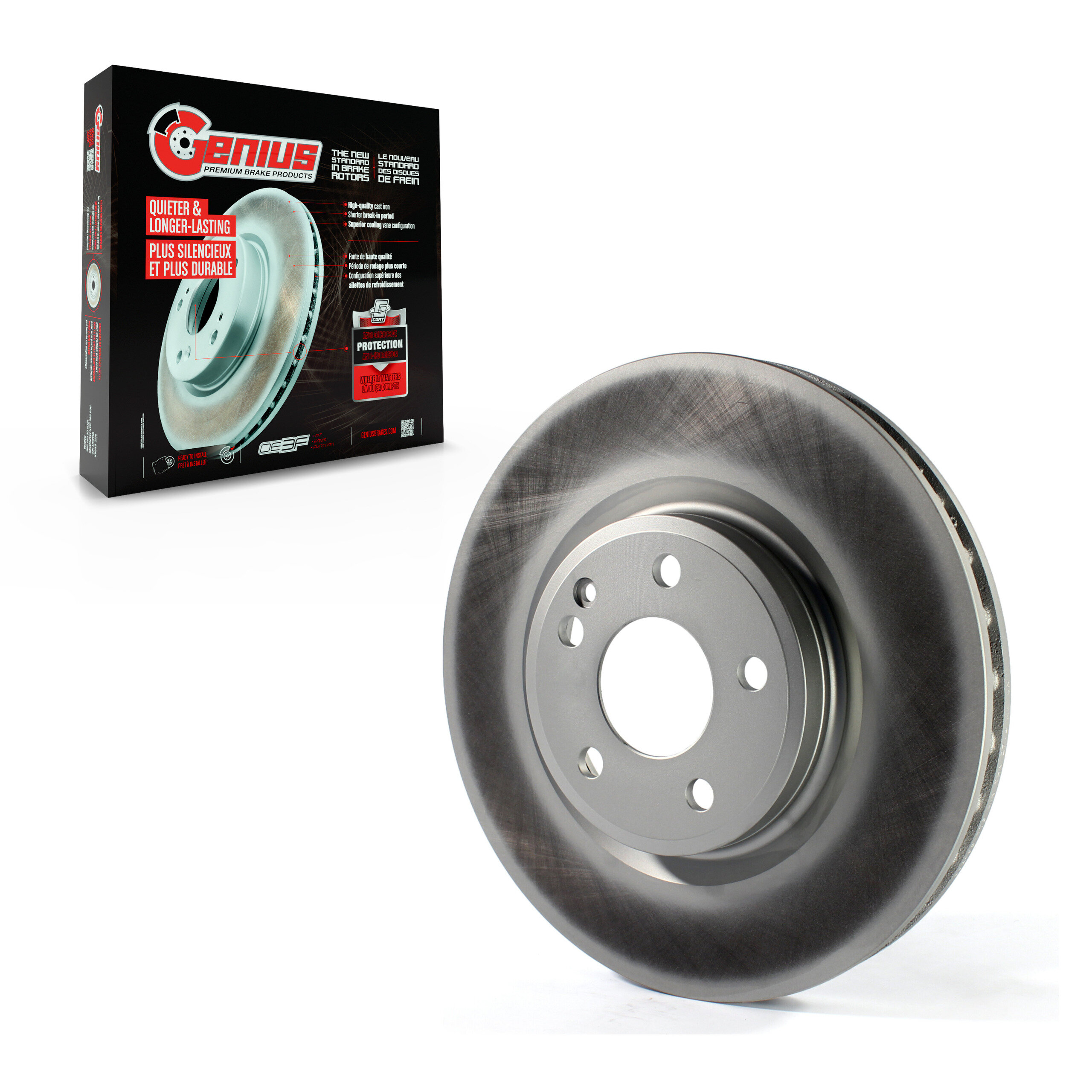 Coated Disc Brake Rotor
