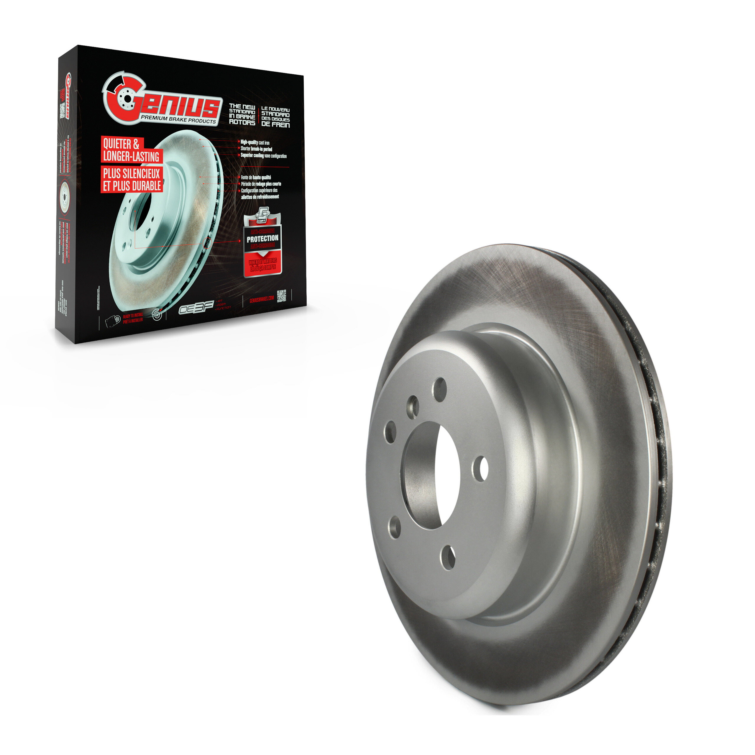Coated Disc Brake Rotor