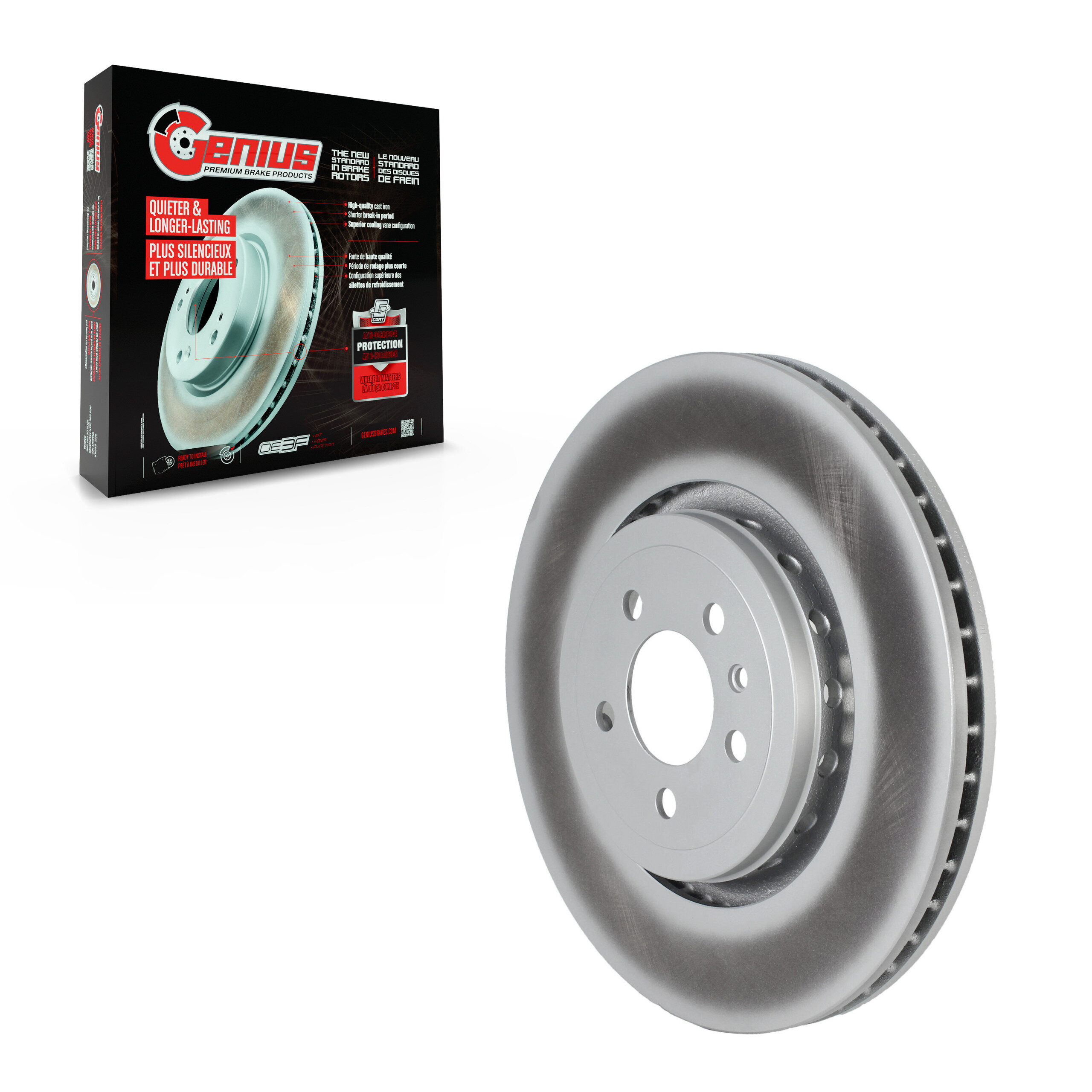 GENIUS - GCR-781774 - Disc Brake Rotor