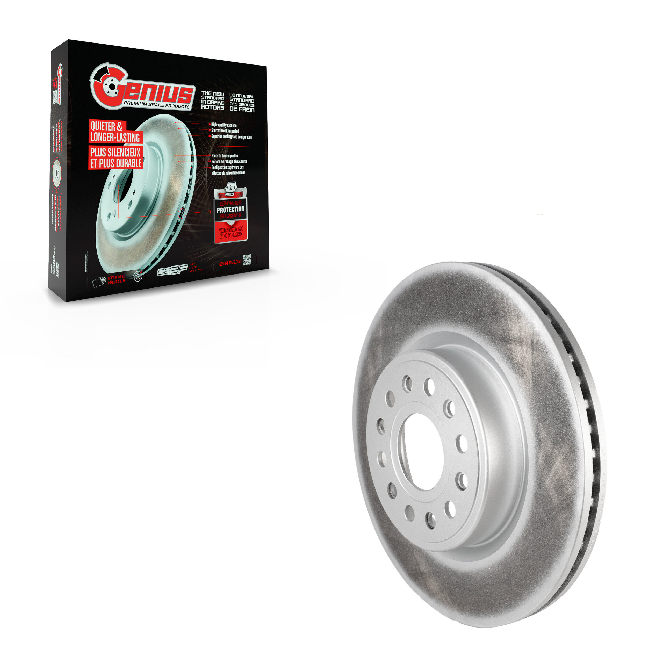 Coated Disc Brake Rotor